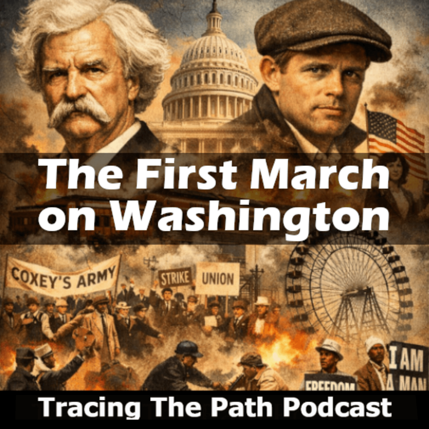 Episode 73: The Gilded Age: First March on Washington D.C. - Tracing The Path: The Connected 20th Century cover