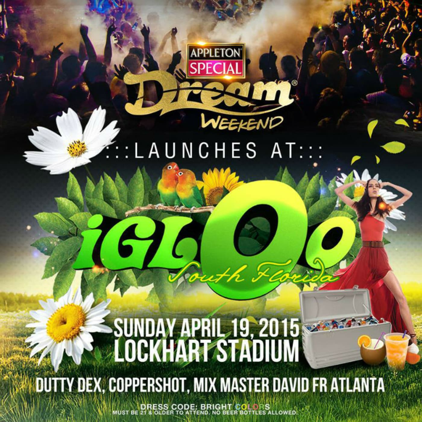 IGLOO SPRING FLING (FLORIDA) (LIVE) – MIX MASTER DAVID, COPPER SHOT, DUTTY DEX - Mix Master David's podcast cover
