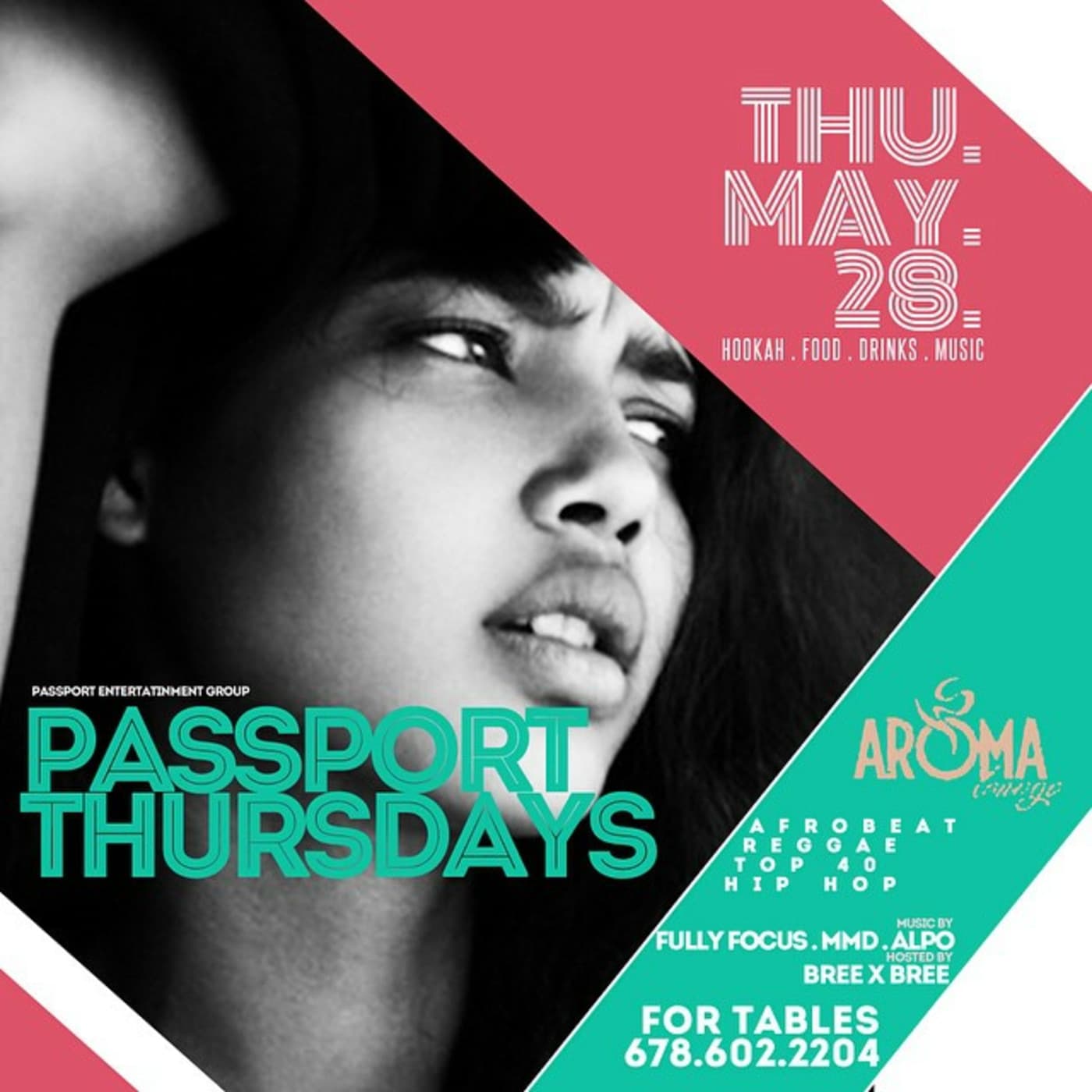 Passport Thursdays  At Aroma Lounge May 28th (Live Audio) - Mix Master David's podcast cover