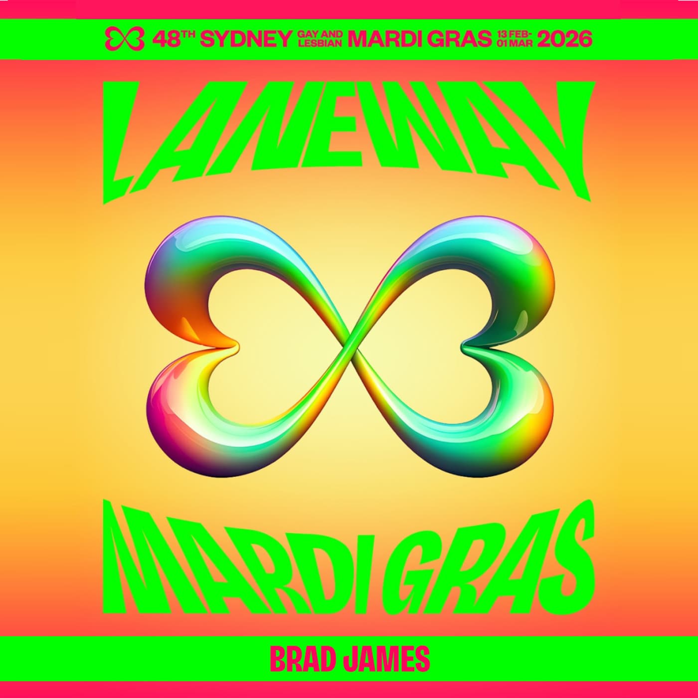 Episode 43: Laneway [Sydney Mardi Gras] - 1st Mar 2026 - Brad James cover