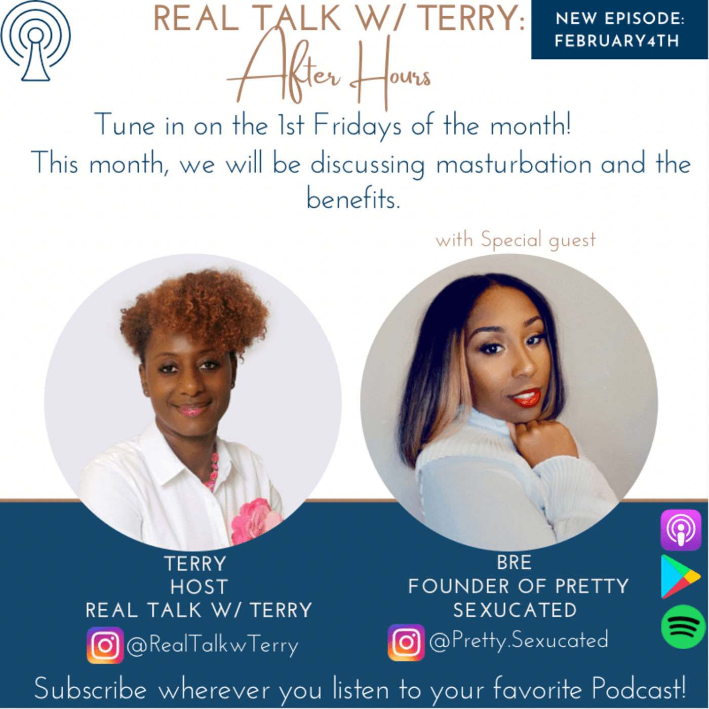 Episode 24: Real Talk w/Terry: After Hours E4_Let's Talk About Masturbation - Real Talk w/Terry cover