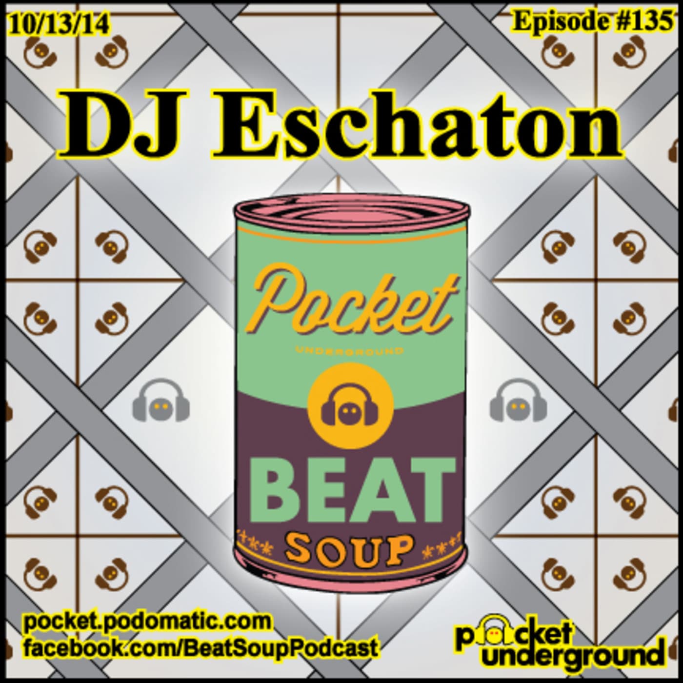 DJ Eschaton - Beat Soup #135 - Pocket Underground - BEAT SOUP cover