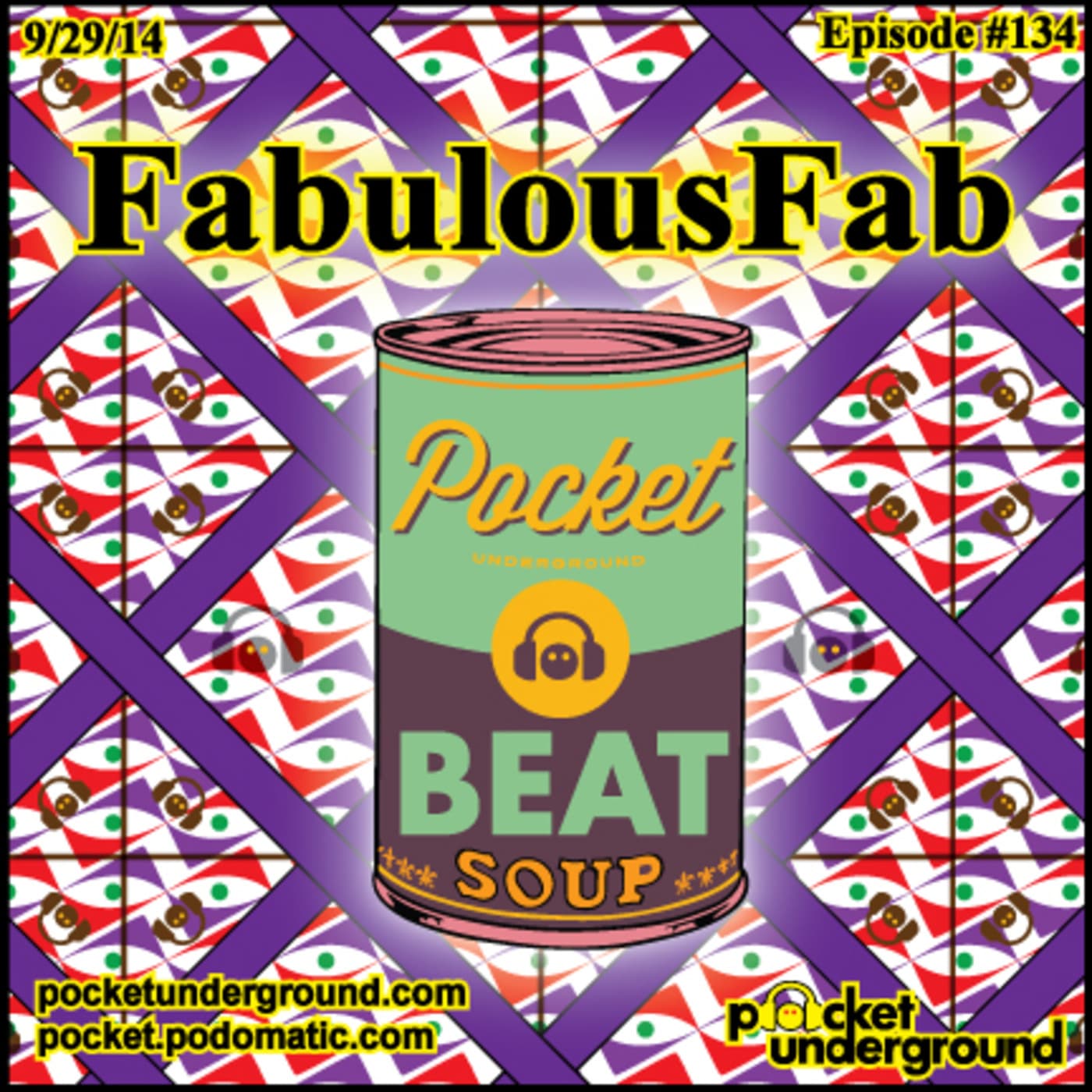 FabulousFab - Beat Soup #134 - Pocket Underground - BEAT SOUP cover