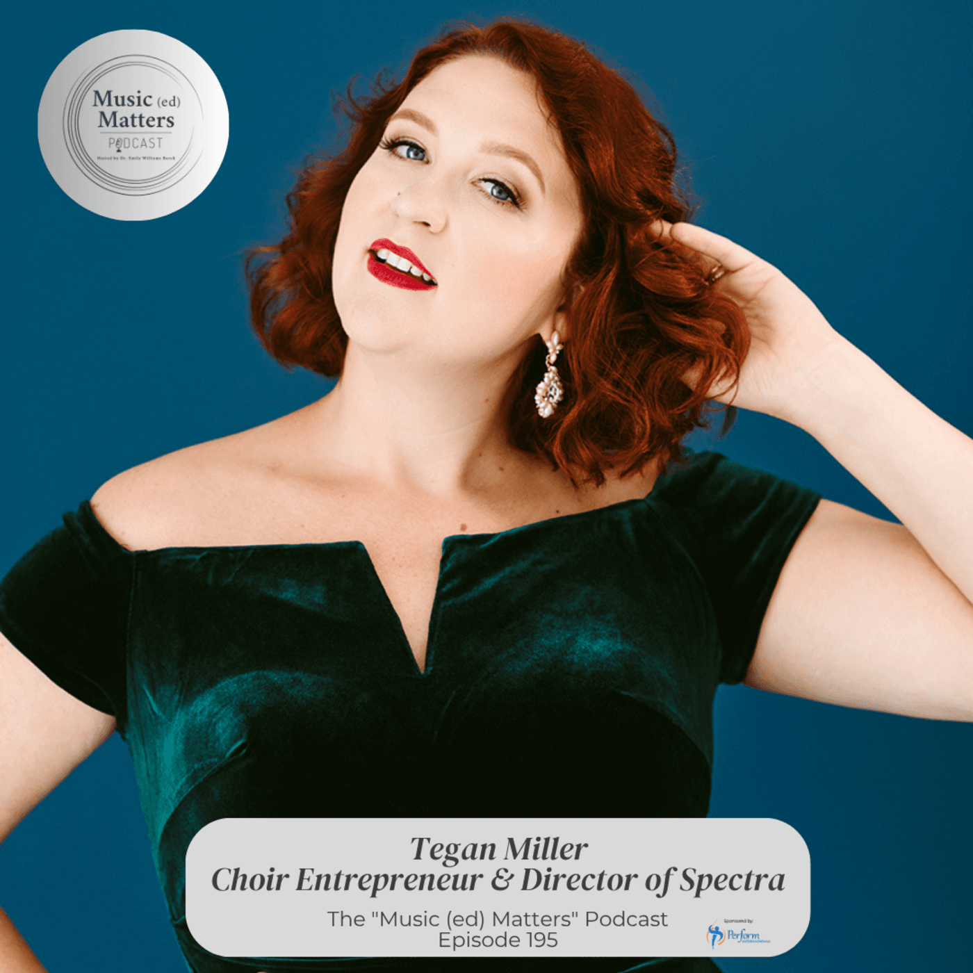 Episode 195: Episode 195 - Tegan Miller - Music (ed) Matters cover