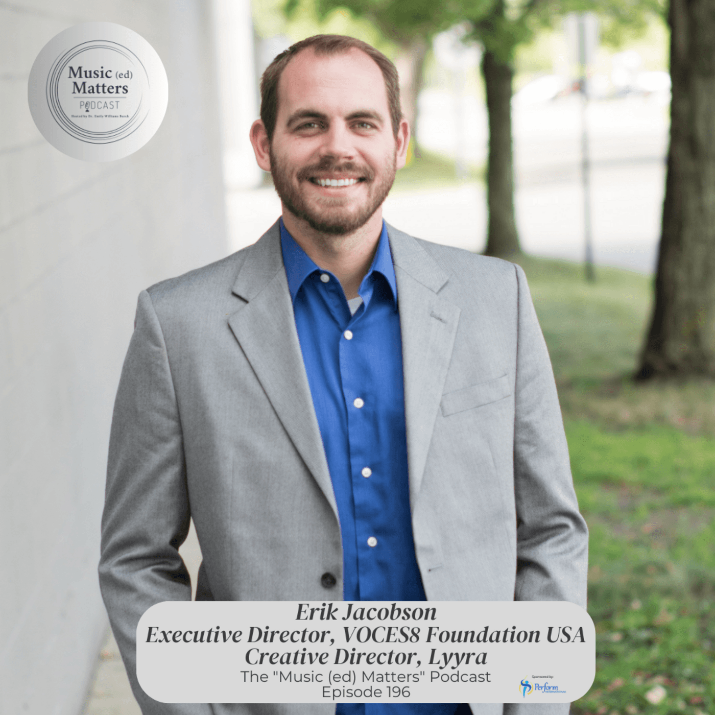 Episode 196: Episode 196 - Erik Jacobson from the Voces8 Foundation - Music (ed) Matters cover