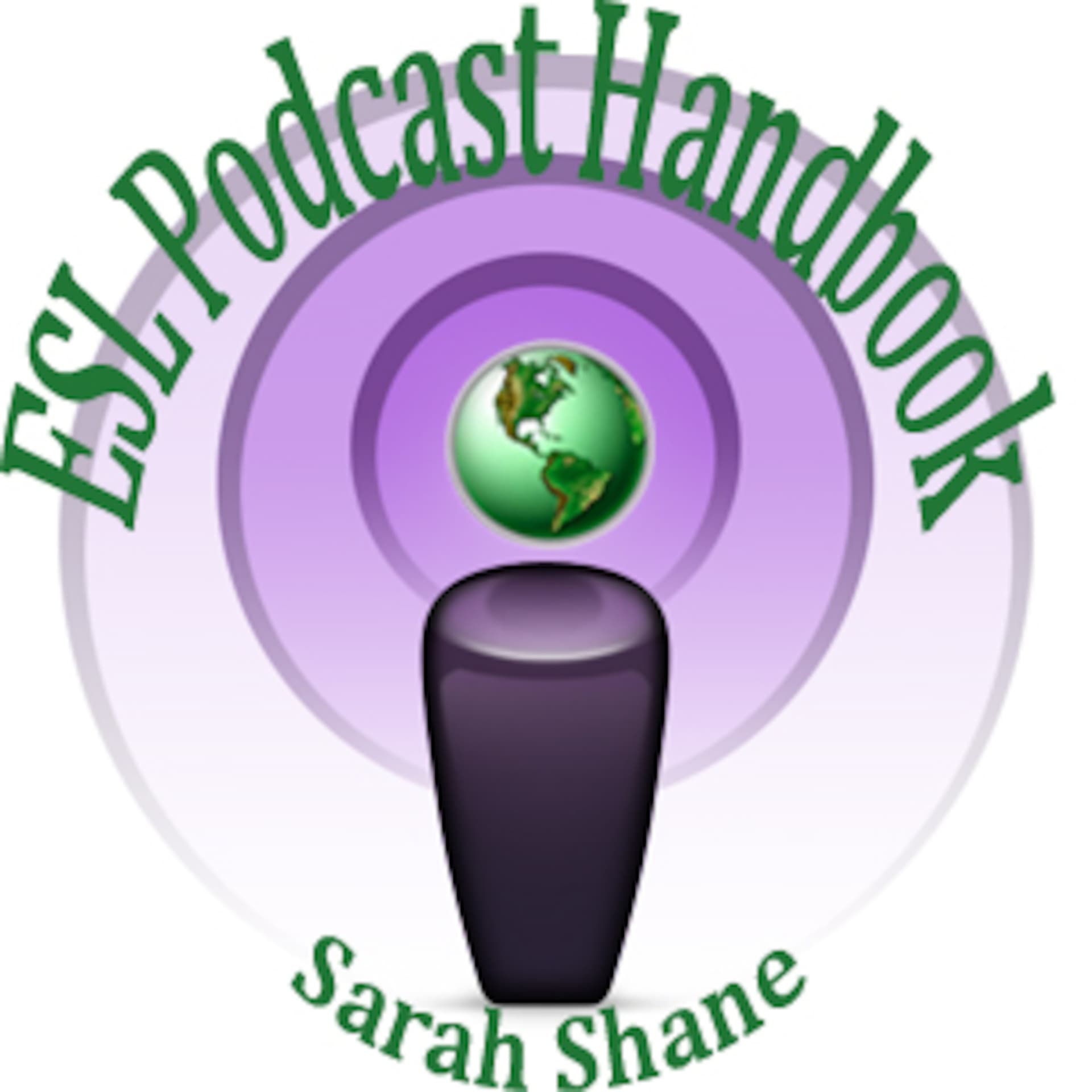 Intro to Sarah's ESL Podcast Handbook - ESL Podcast Handbook cover