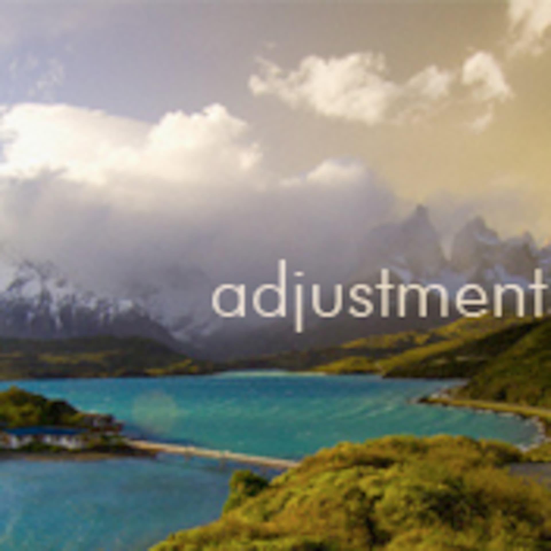 adjustments in scenery - ryan scott cover