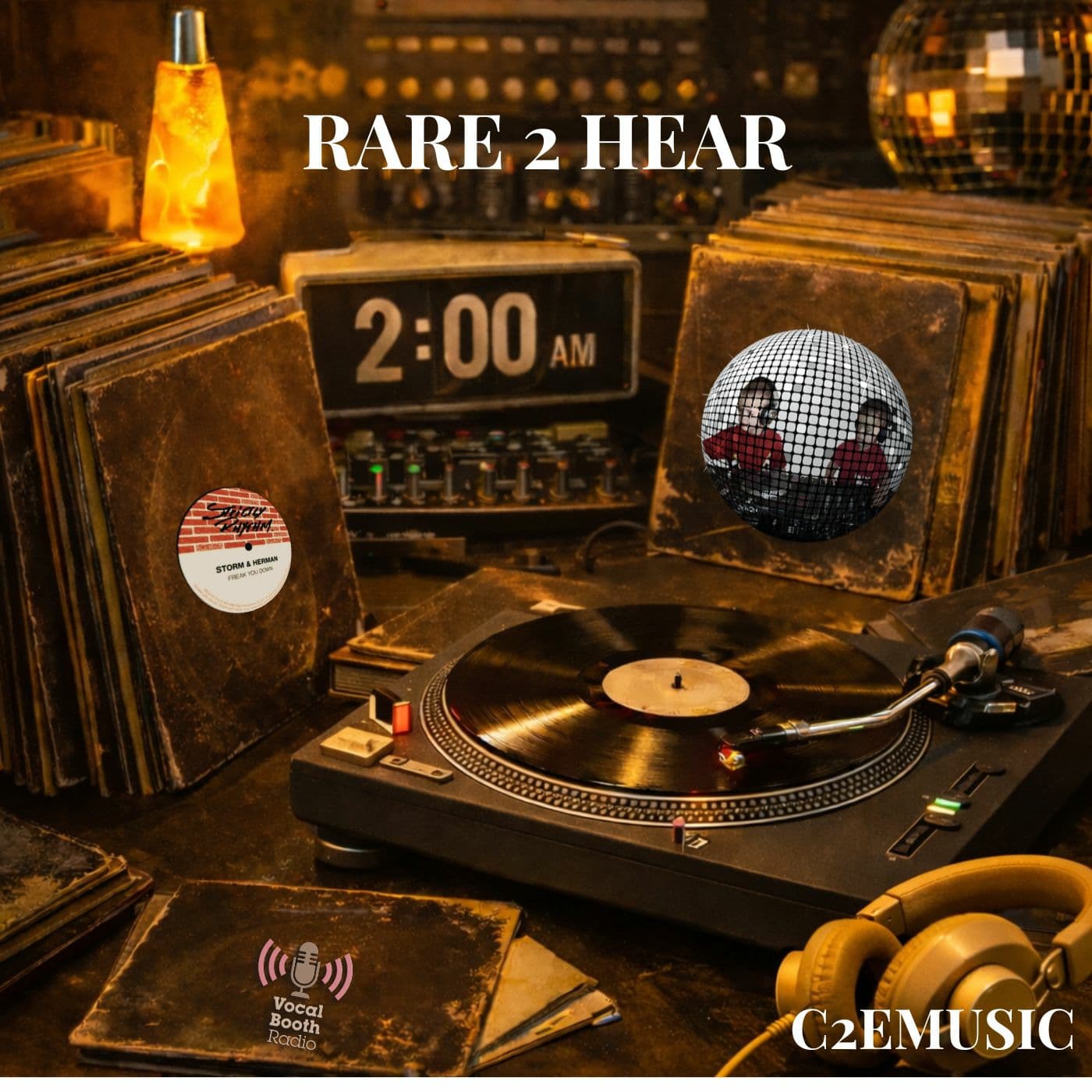 Episode 313: c2eMusic Radio Show on VBR - Rare 2 Hear — c2eMusic Soulful Deep House cover