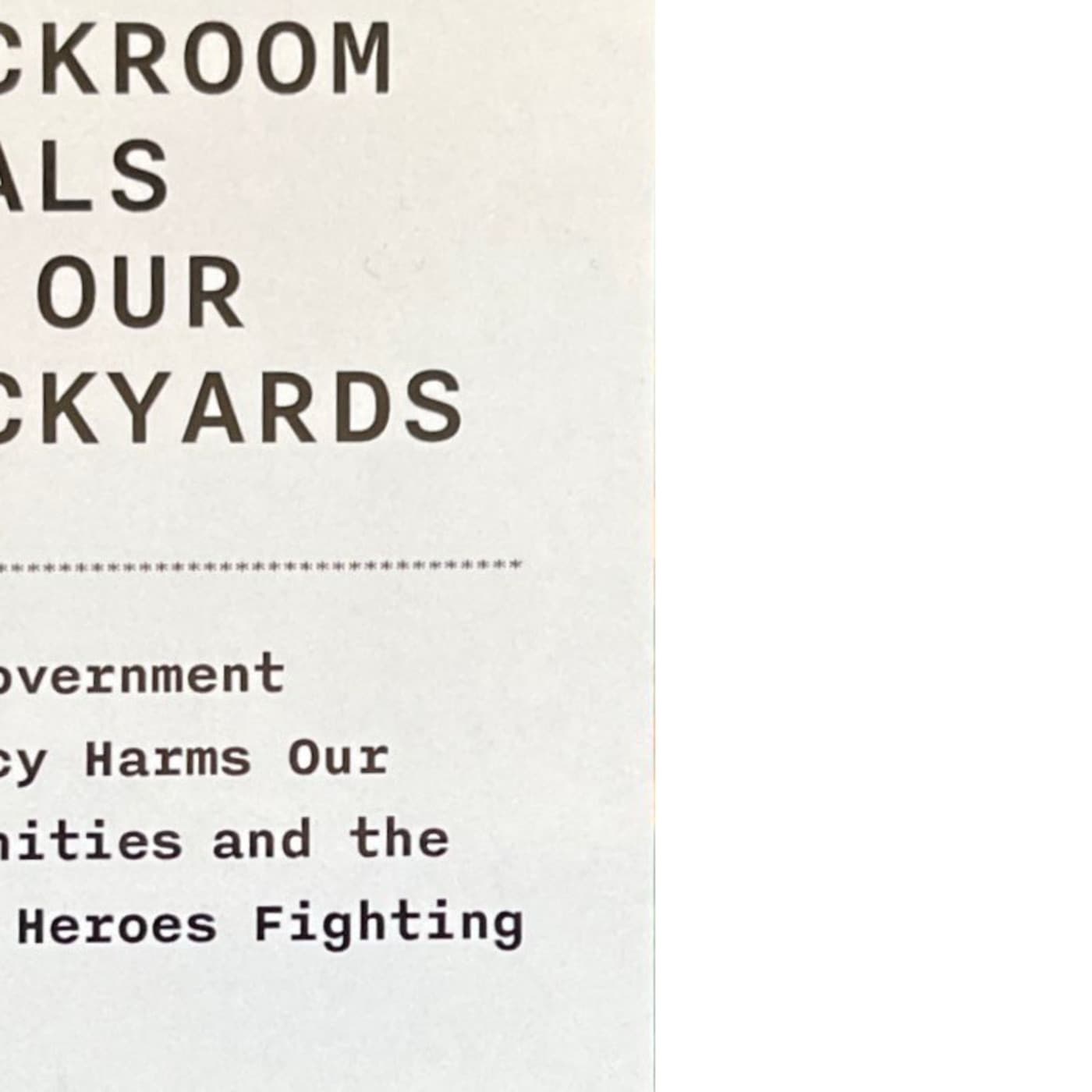 Episode 253: Episode 9-16 - "Backroom Deals in Our Backyards" With Miranda Spivack & Diane Cotter — 5-Alarm Task Force! cover