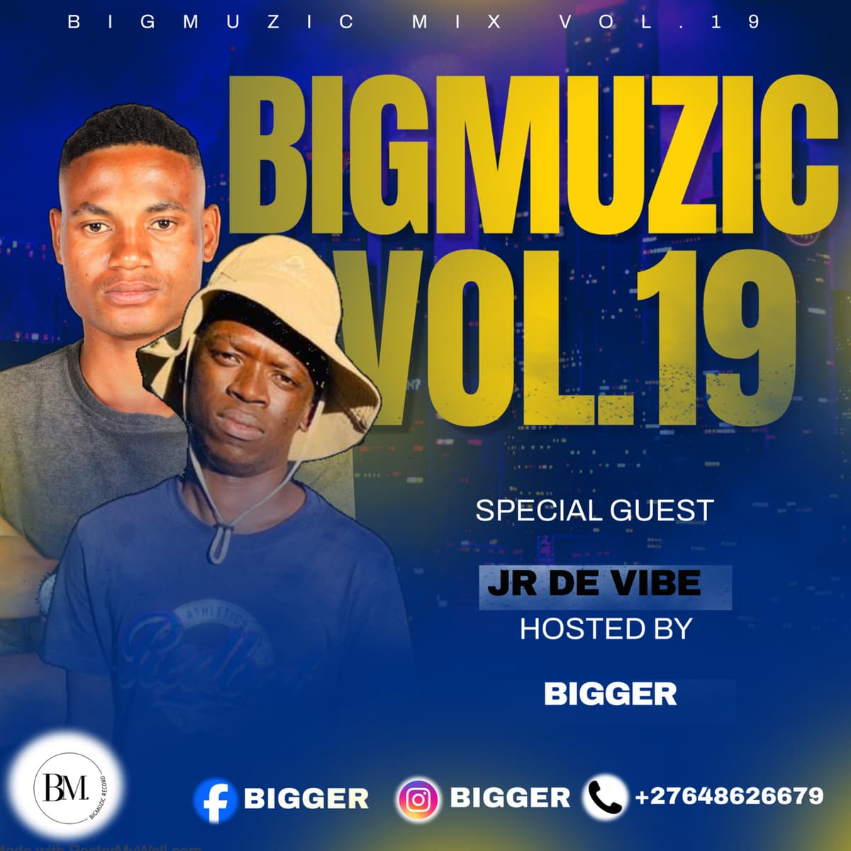 Episode 19: Jr De Vibe & Bigger - Bigmuzic Mix Vol.19 - Bigger cover