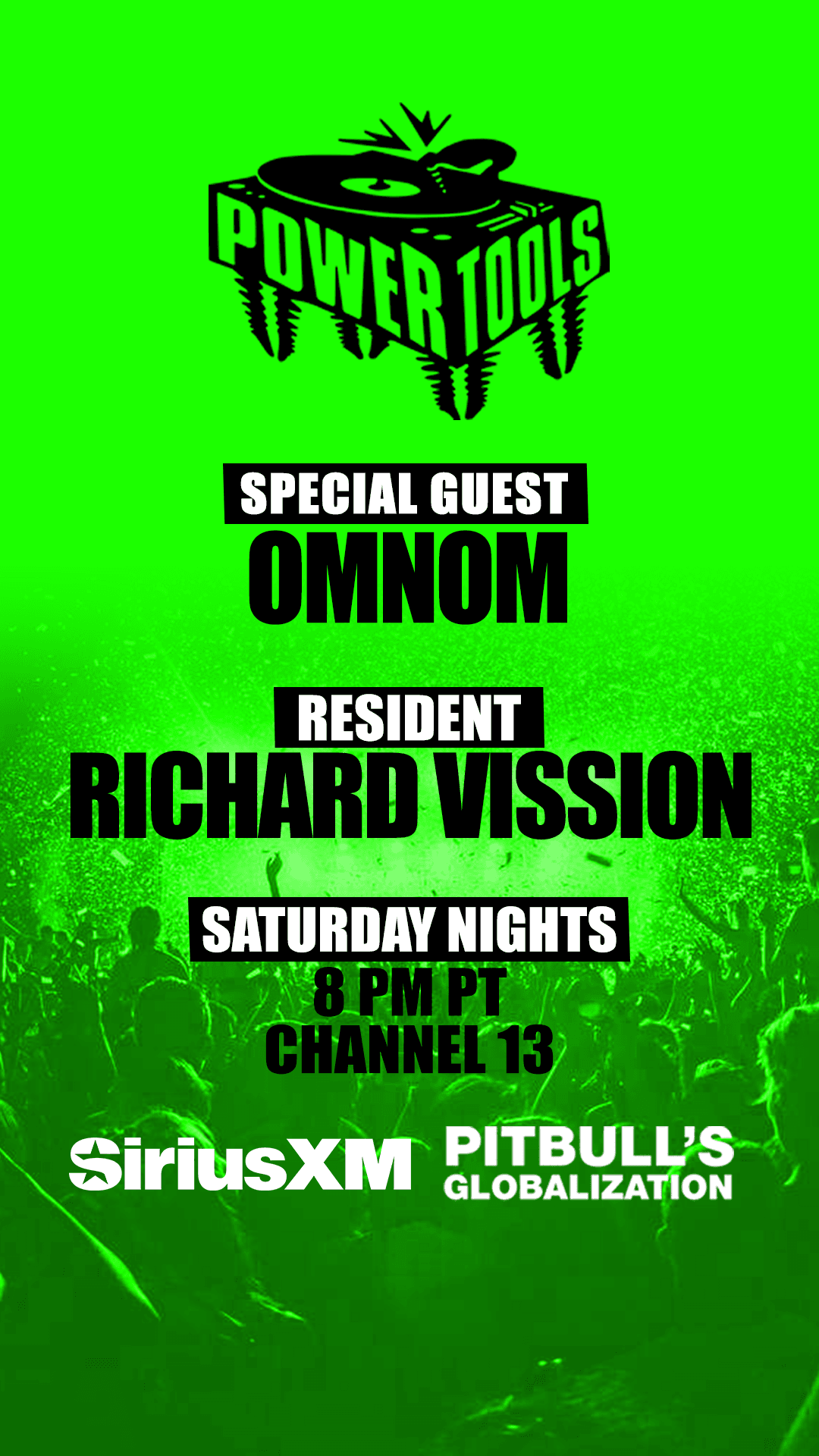 Episode 168: Powertools ft: Omnom and Richard Vission - Powertools Mixshow cover