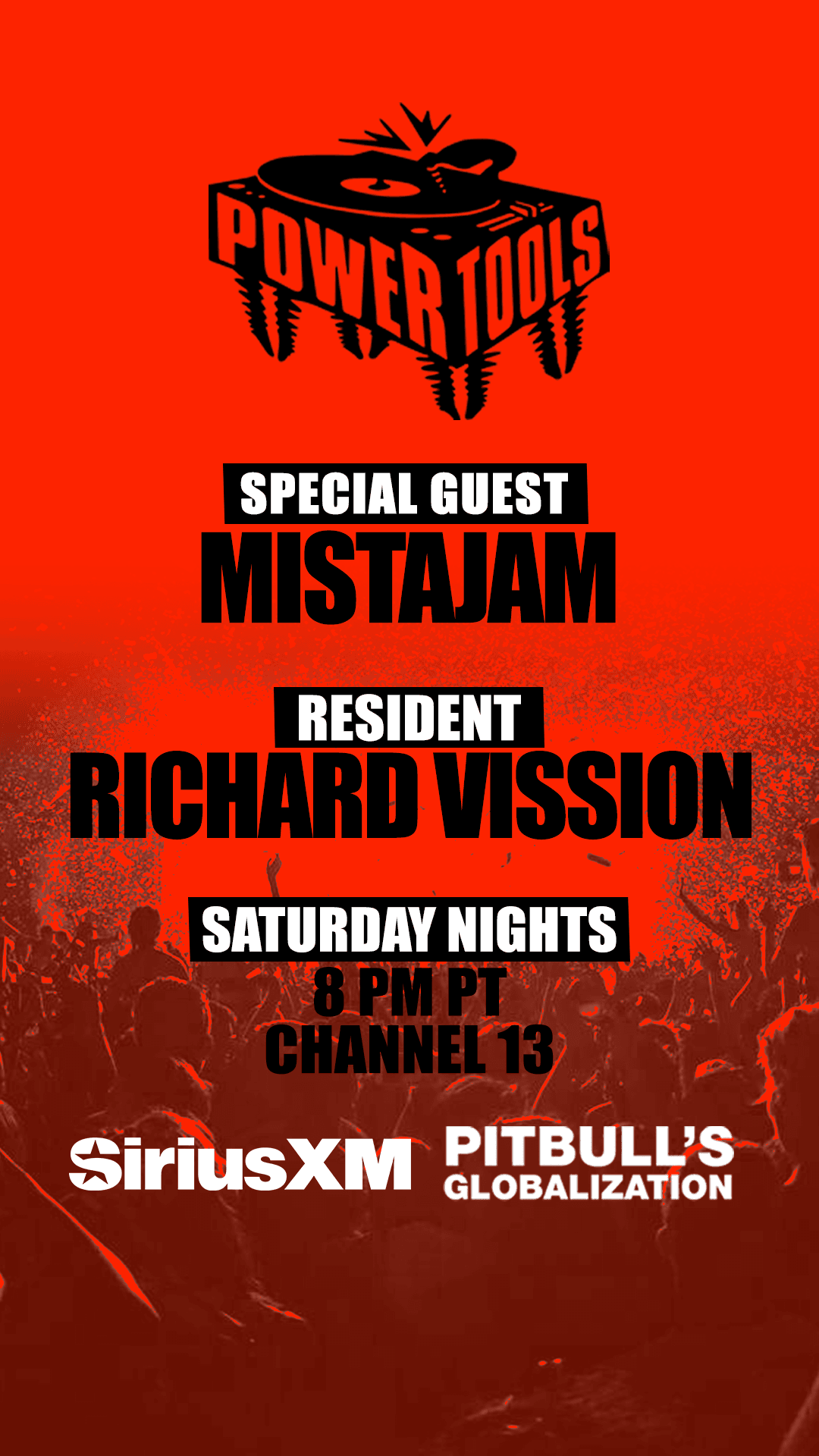 Episode 169: Powertools ft: Mistajam and Richard Vission - Powertools Mixshow cover