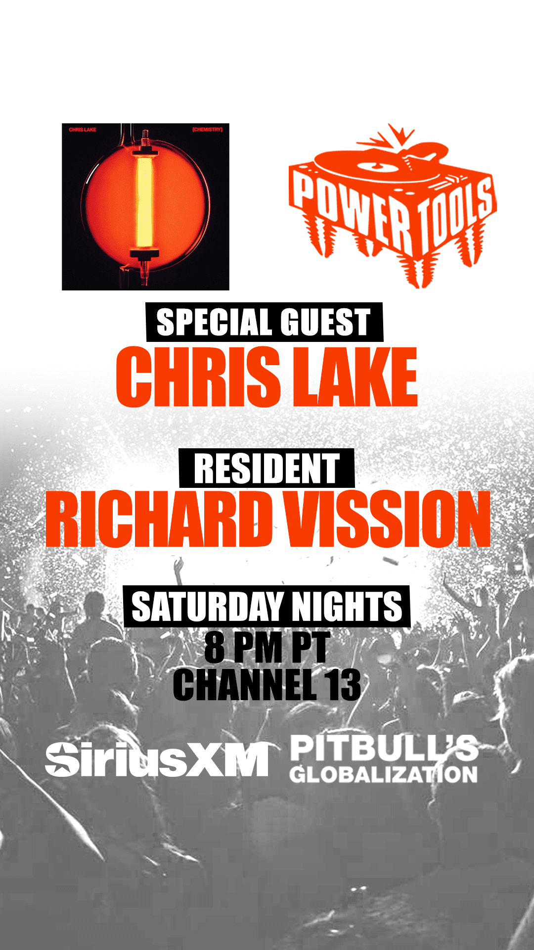 Episode 173: Powertools ft: Chris Lake and Richard Vission - Powertools Mixshow cover