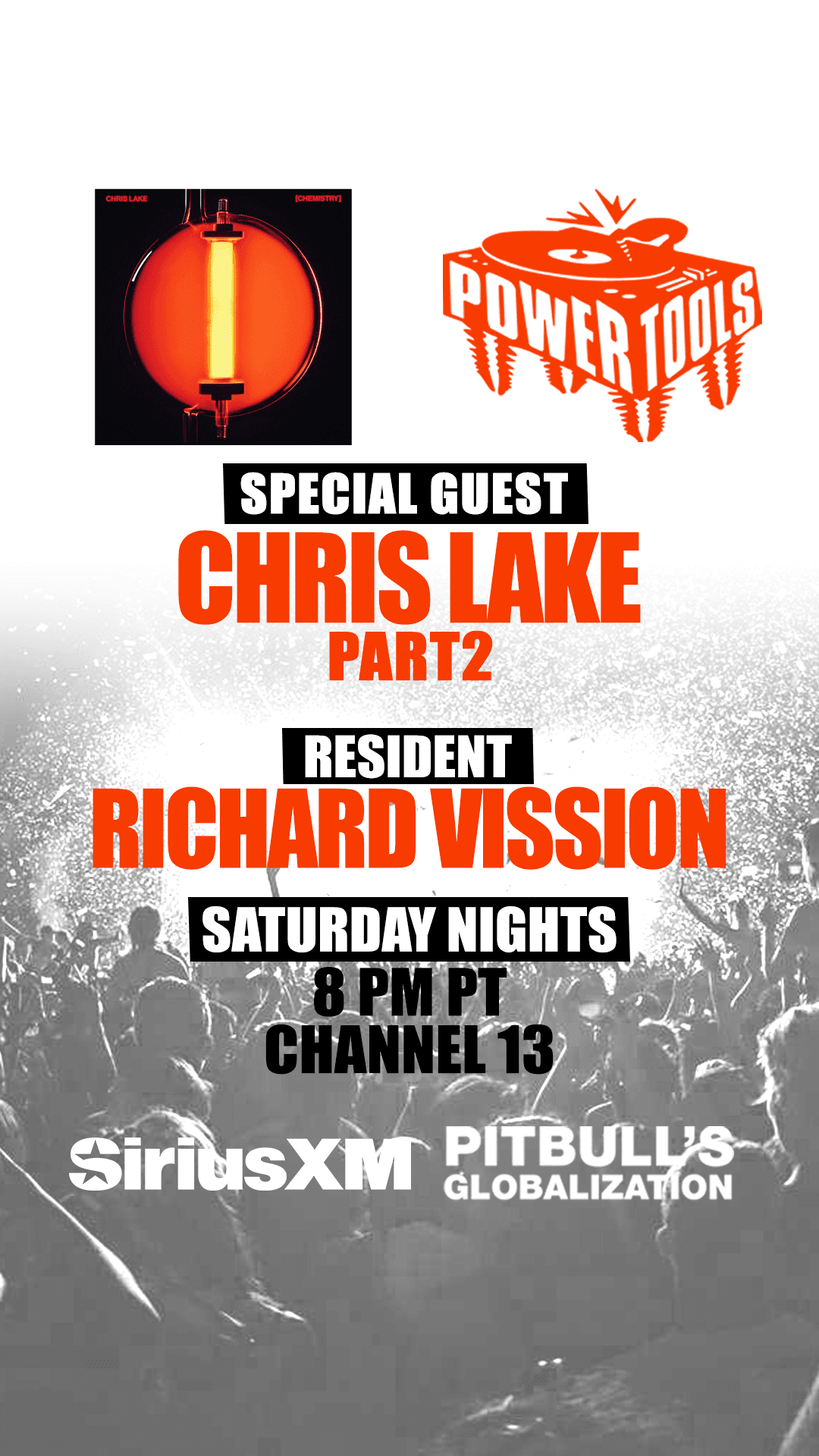 Episode 174: Powertools ft: Chris Lake Part 2 Interview and Richard Vission - Powertools Mixshow cover