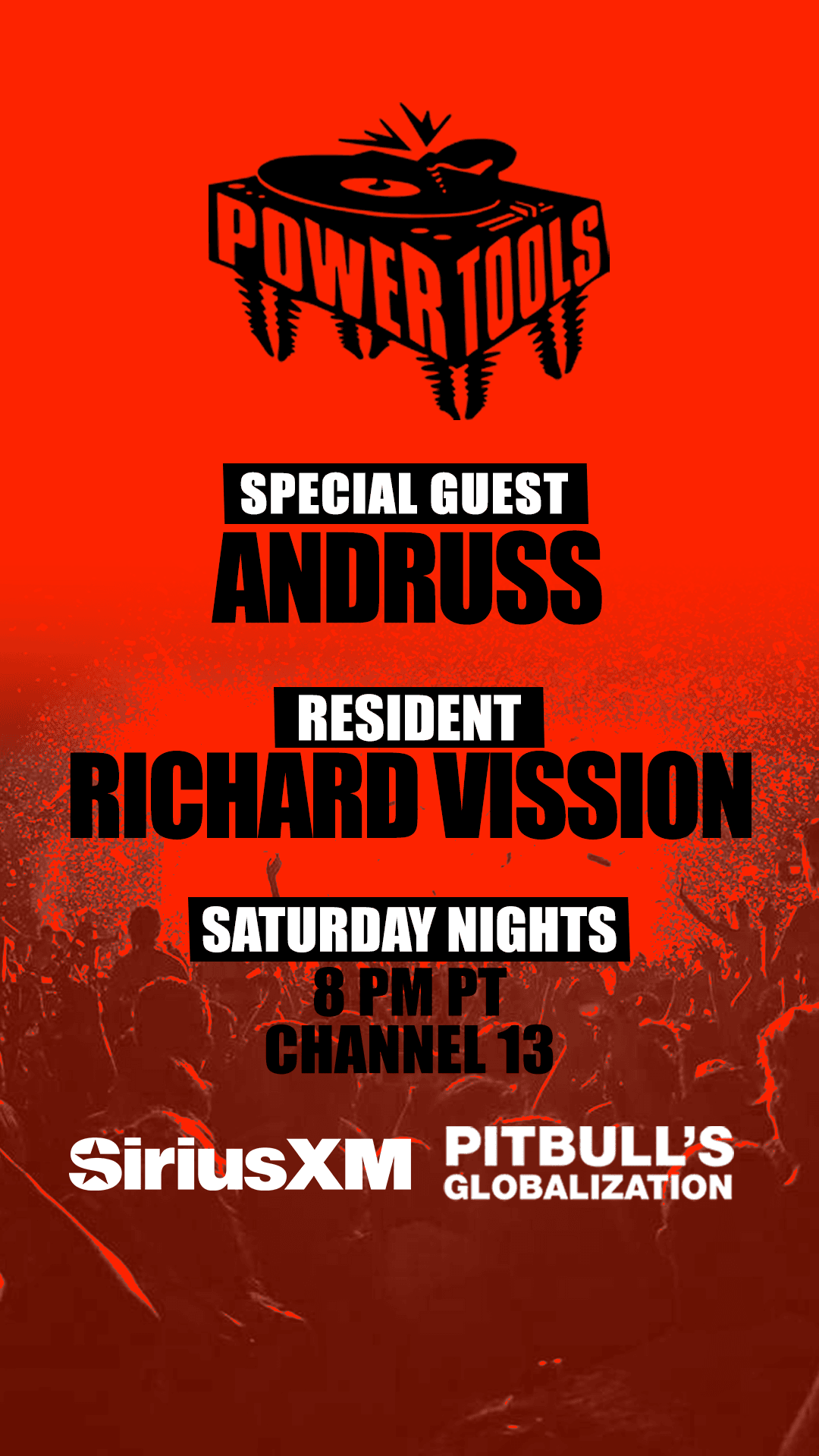 Episode 175: Powertools ft: ANDRUSS and Richard Vission - Powertools Mixshow cover