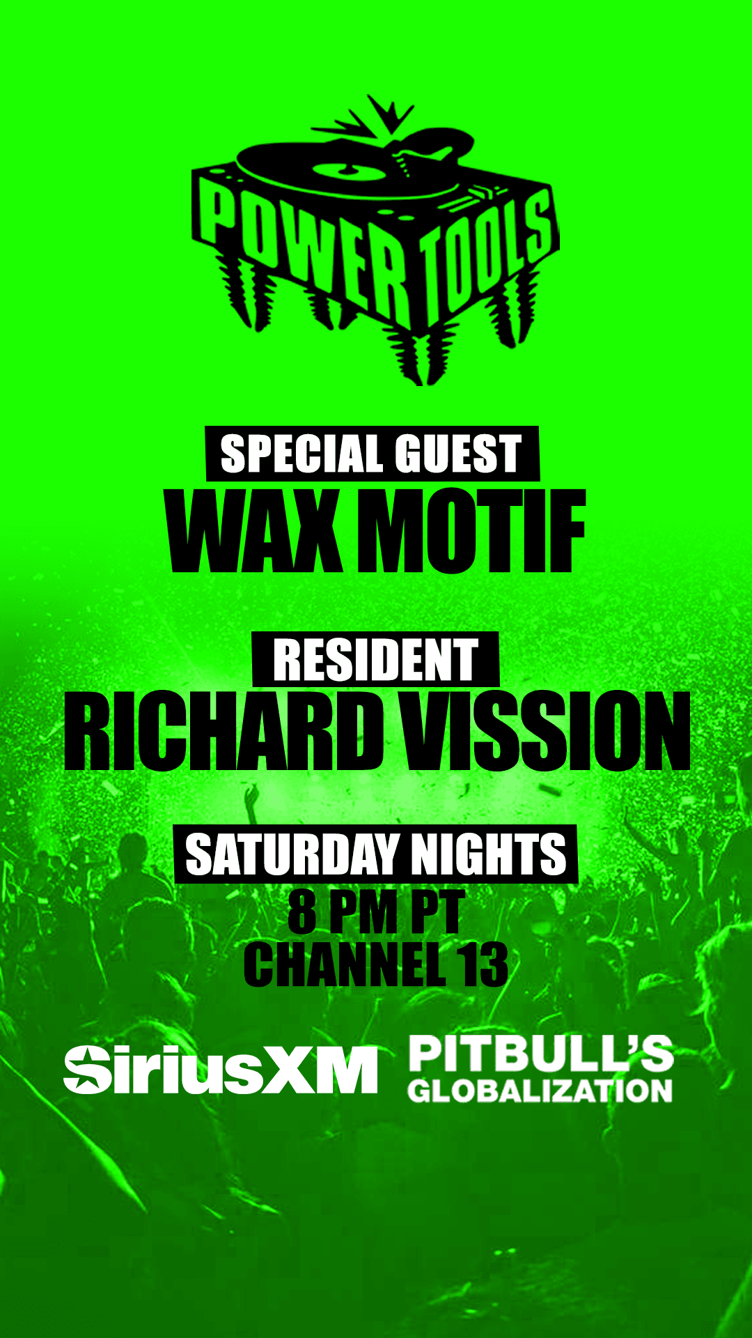 Episode 200: Powertools ft: Wax Motif and Richard Vission - Powertools Mixshow cover