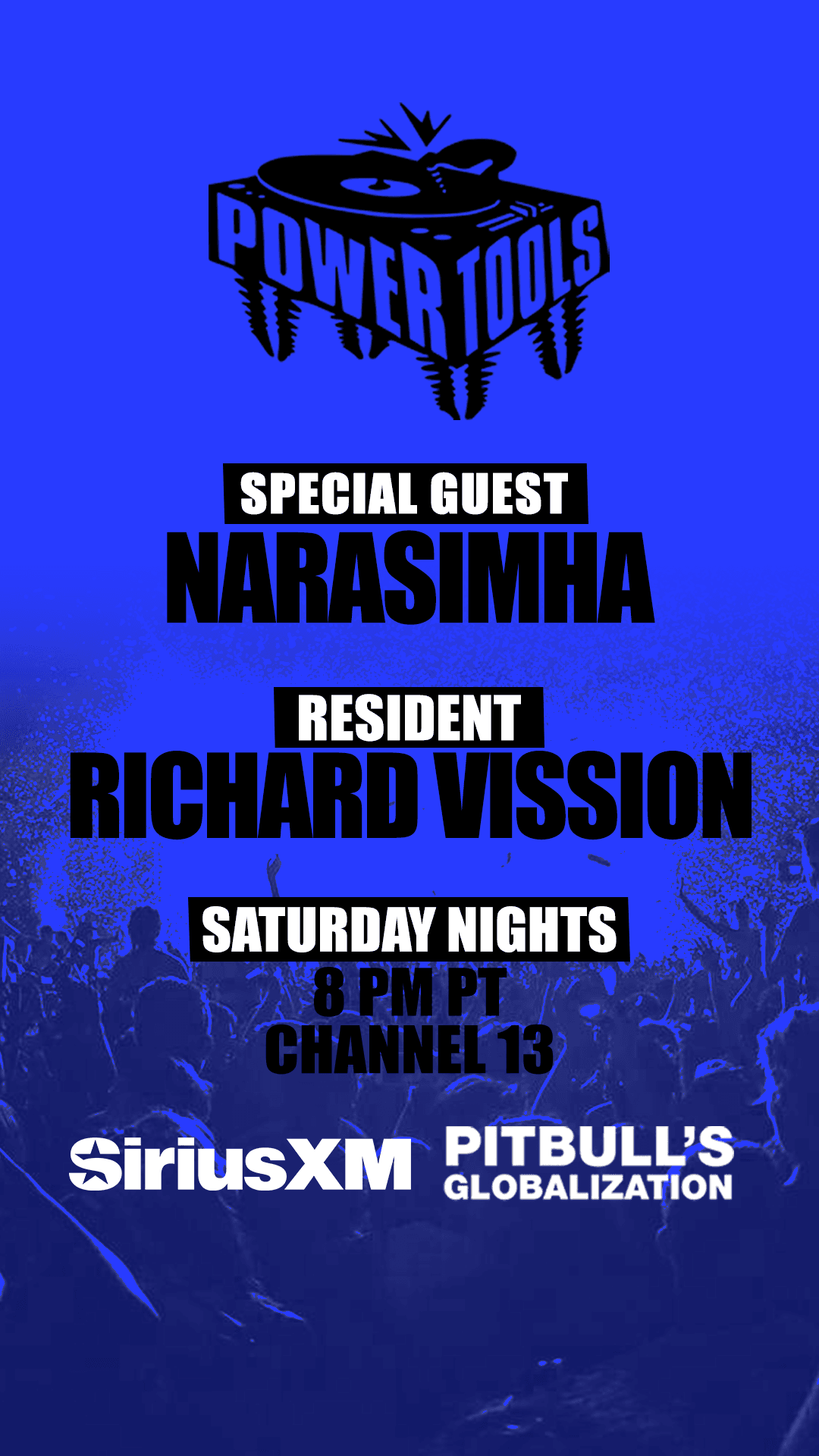 Episode 203: Powertools ft: Narasimha and Richard Vission - Powertools Mixshow cover