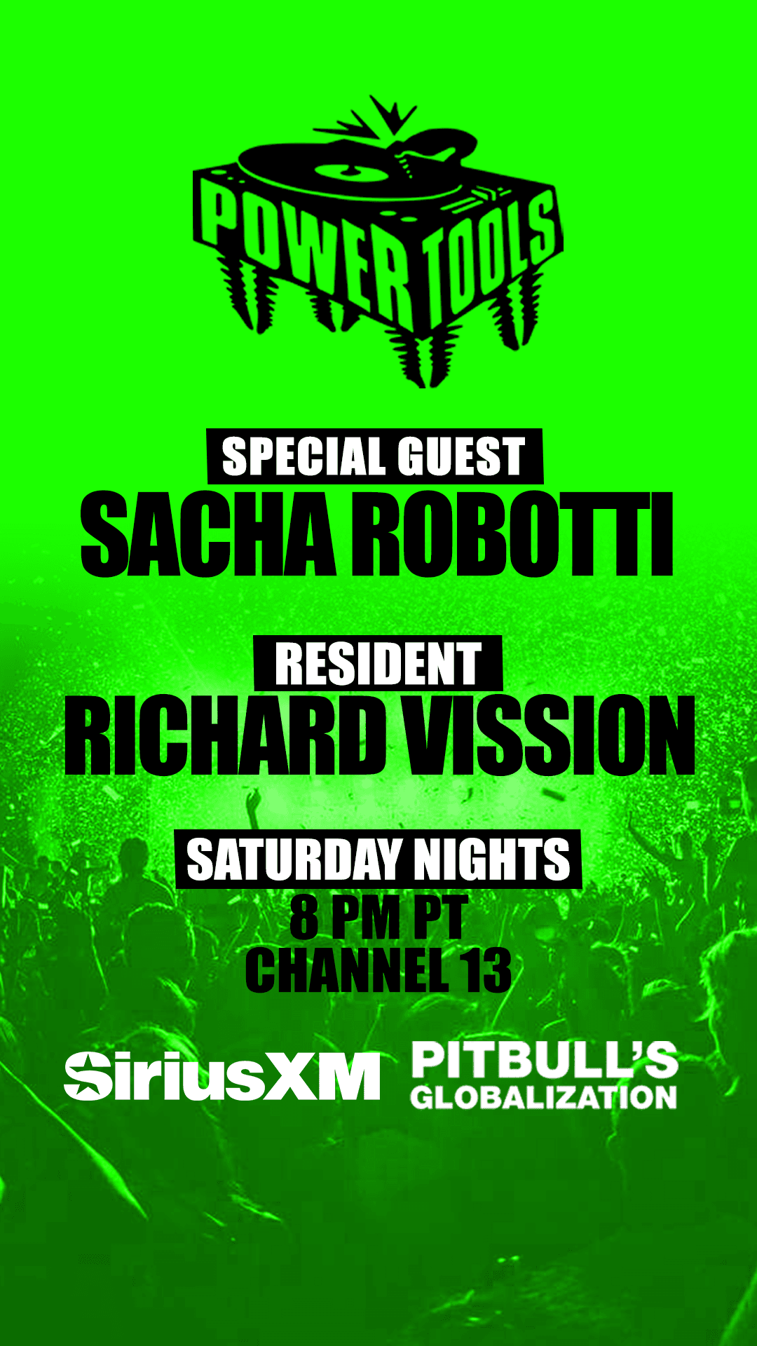 Episode 206: Powertools ft: Sacha Robotti and Richard Vission - Powertools Mixshow cover