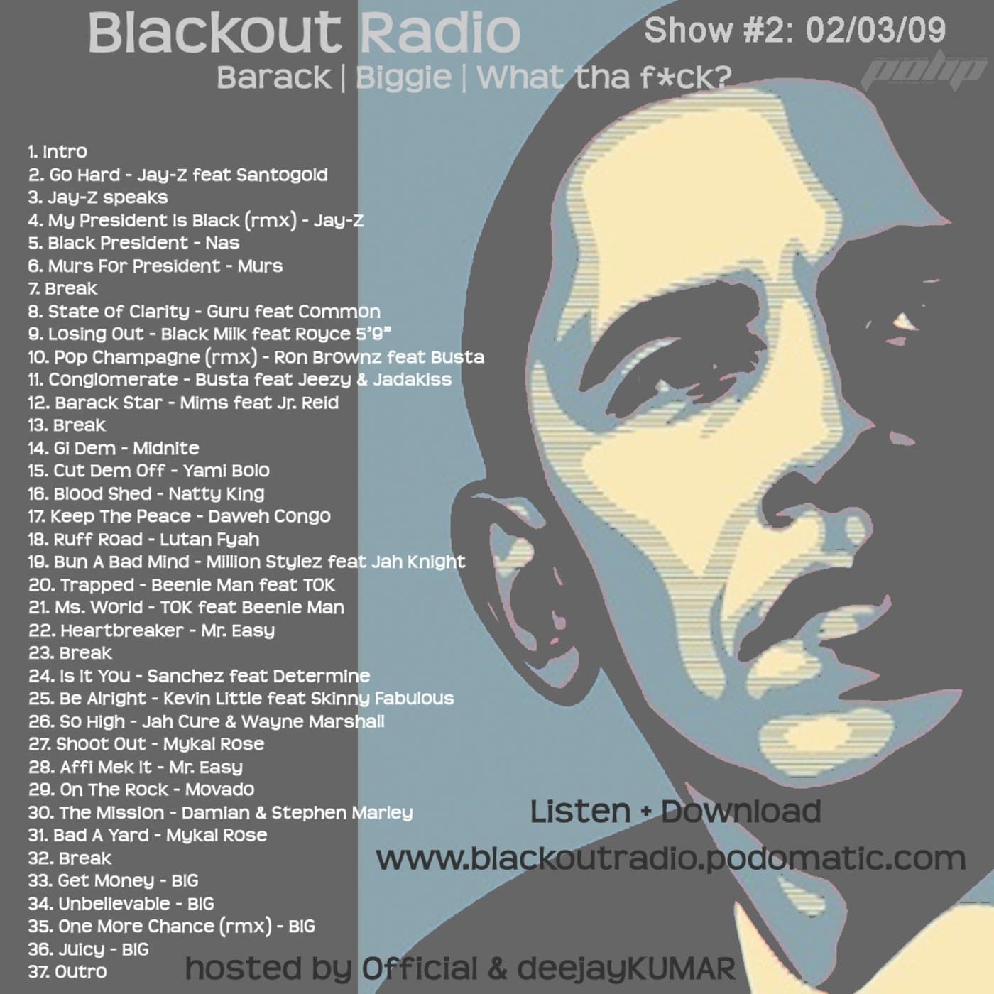 Barack | BIG | What tha F*ck? - Blackout Radio cover
