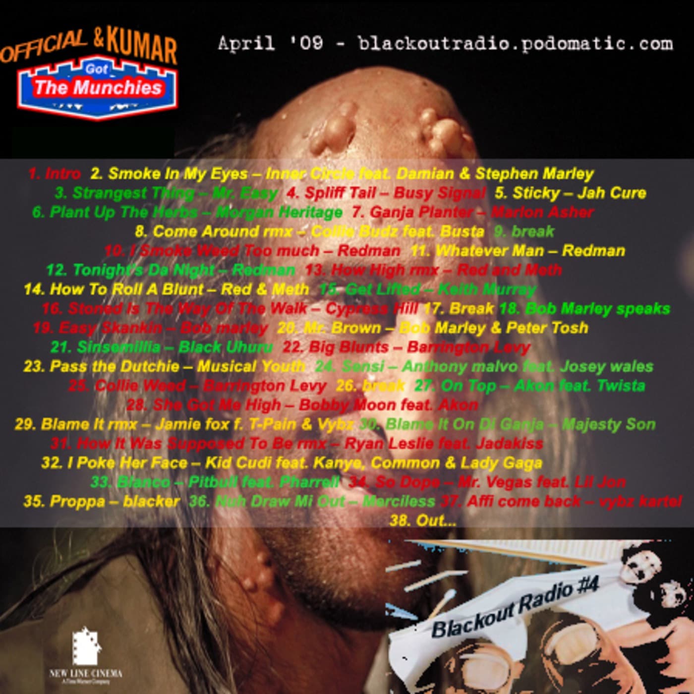 BR4: The Munchies - Blackout Radio cover