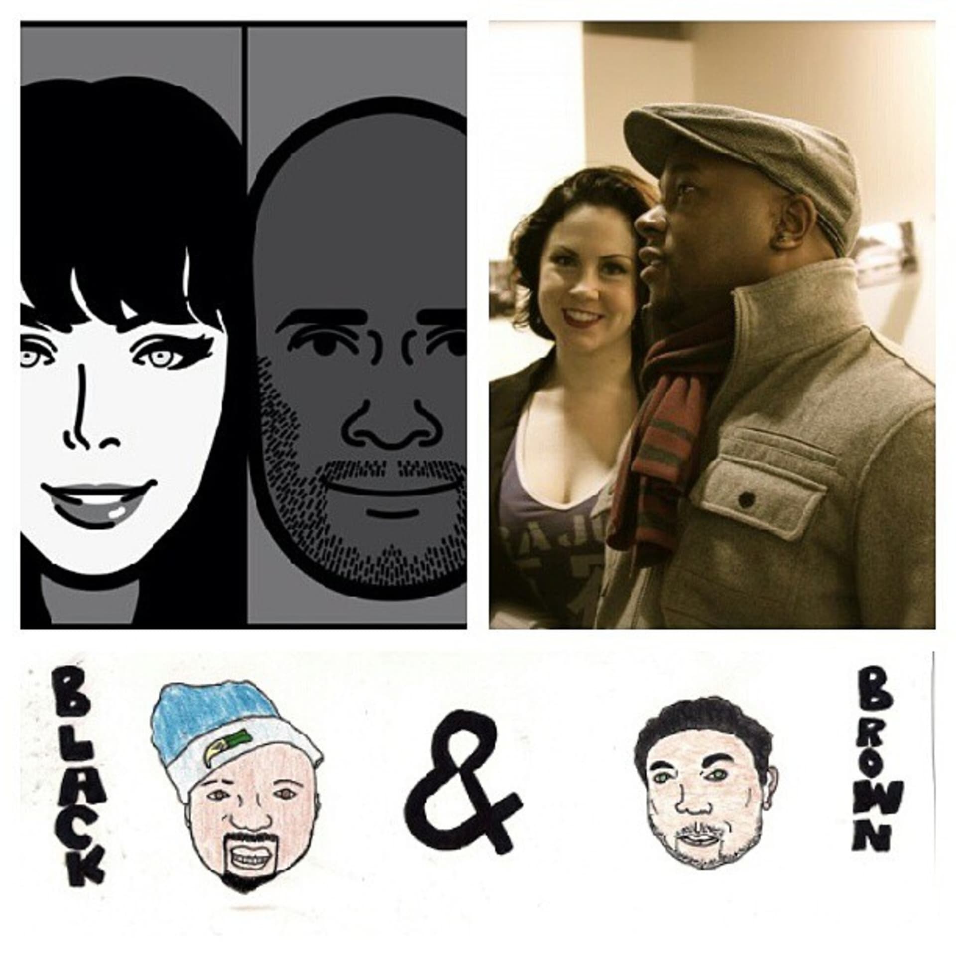 What they think about us & what we need to think about ourselves - Downtown Black and Brown cover