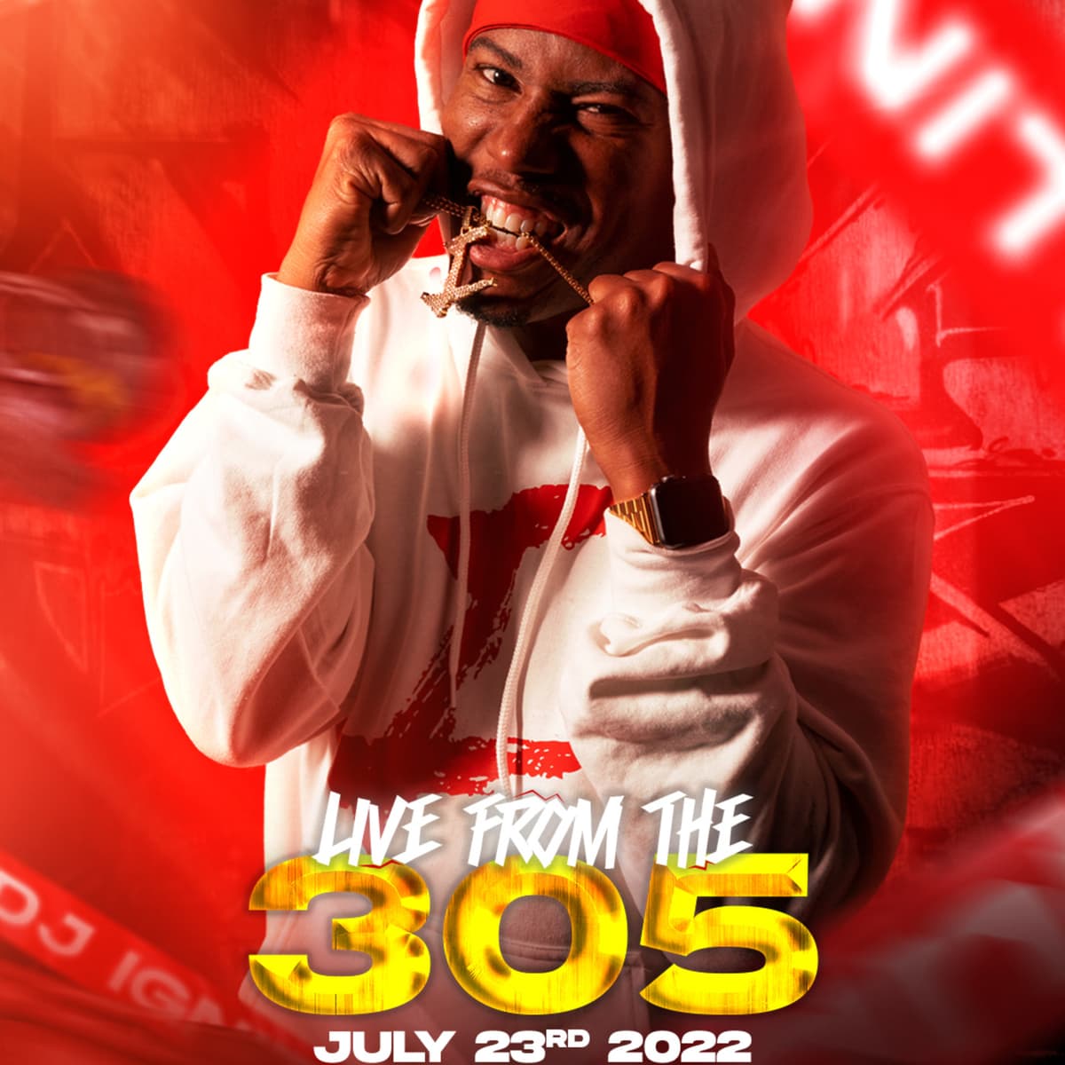 LIVE FROM THE 305 w/ DJ LAZ (Pitbull's Globalization on Sirius XM) [Full Mix] (7.23.22 - DJ iGnite Podcast cover