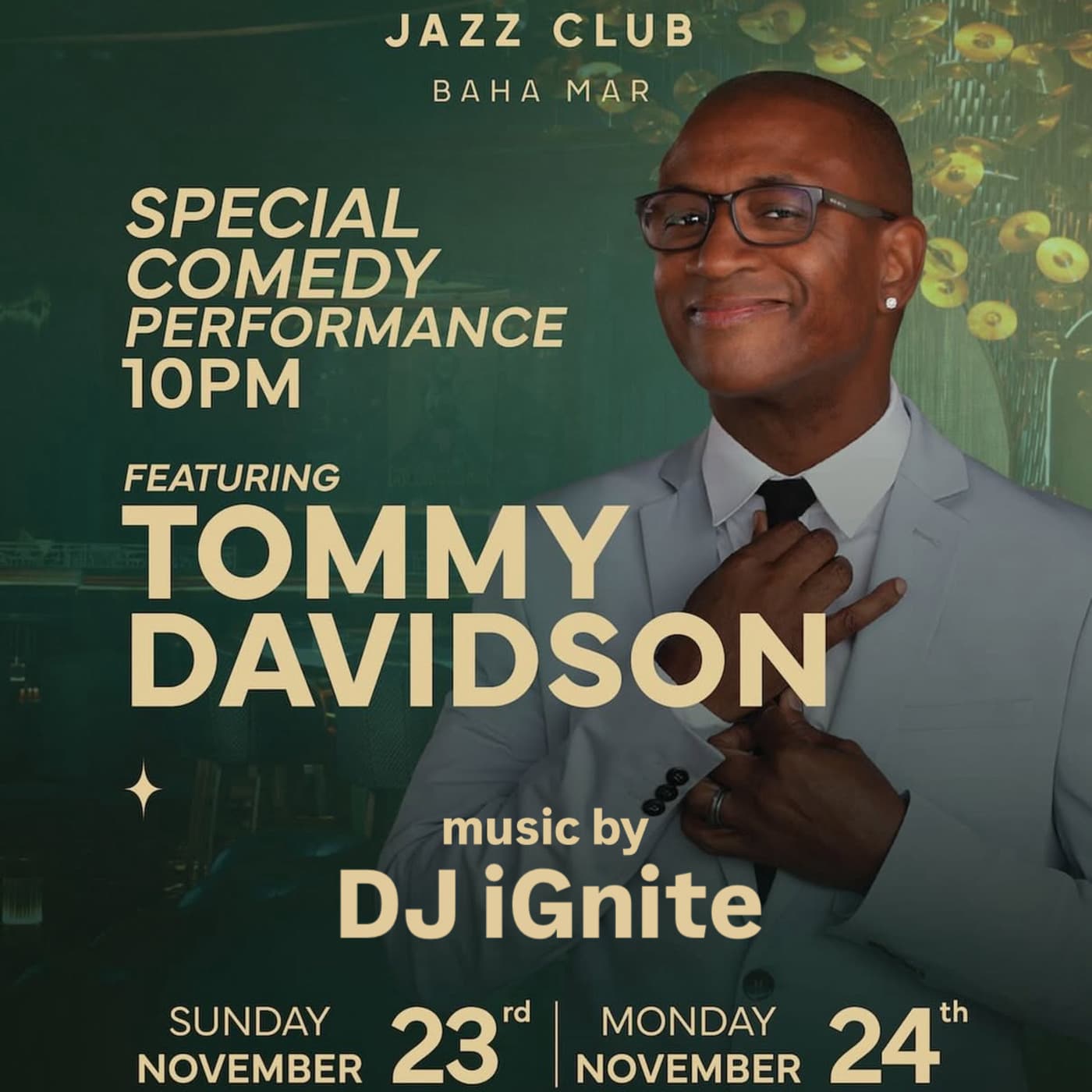 DJ iGnite LIVE @ Jazz Club ft. TOMMY DAVIDSON - DJ iGnite Podcast cover