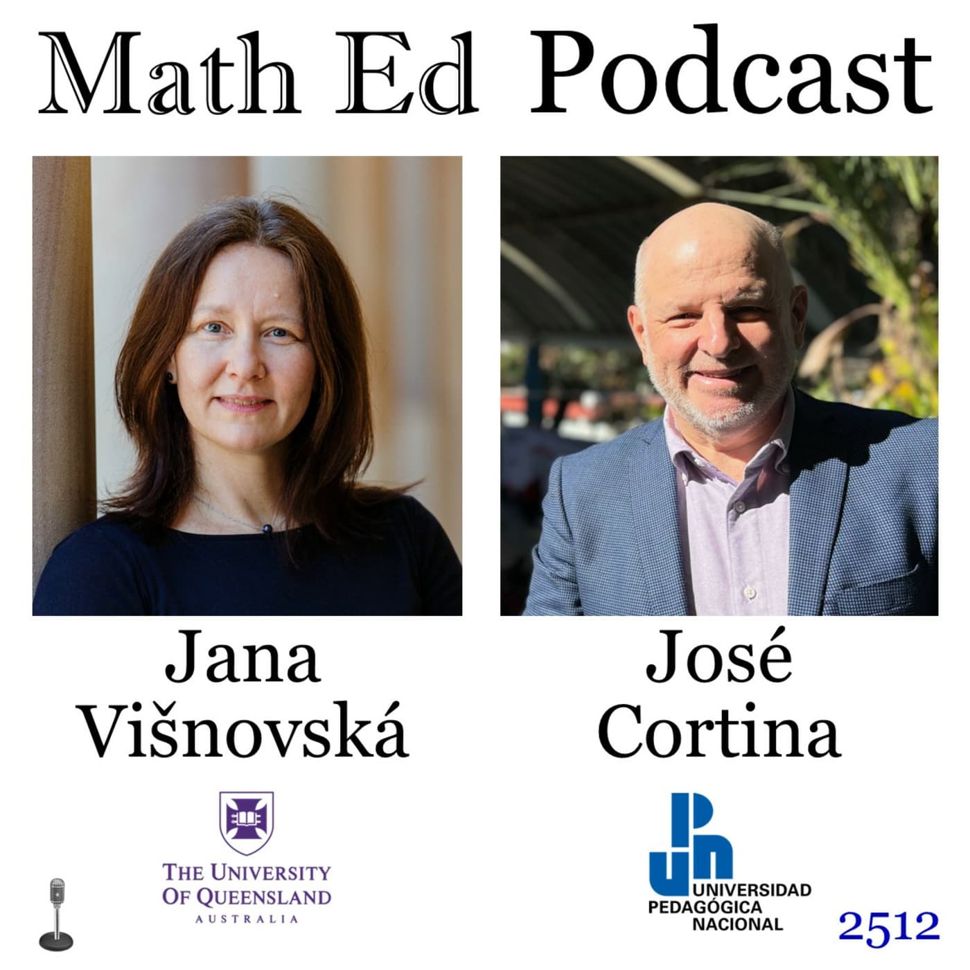 Episode 2512: Jana Višňovská and José Cortina - coherence and fraction learning - Math Ed Podcast cover