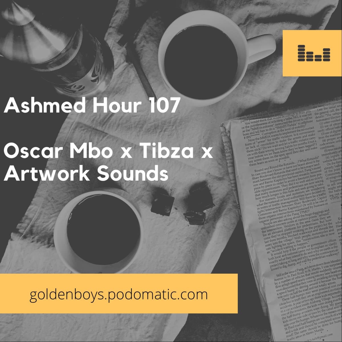 Episode 108: Ashmed Hour 107 // Guest Mix By Artwork Sounds - The Ashmed Hour Podcast Series cover