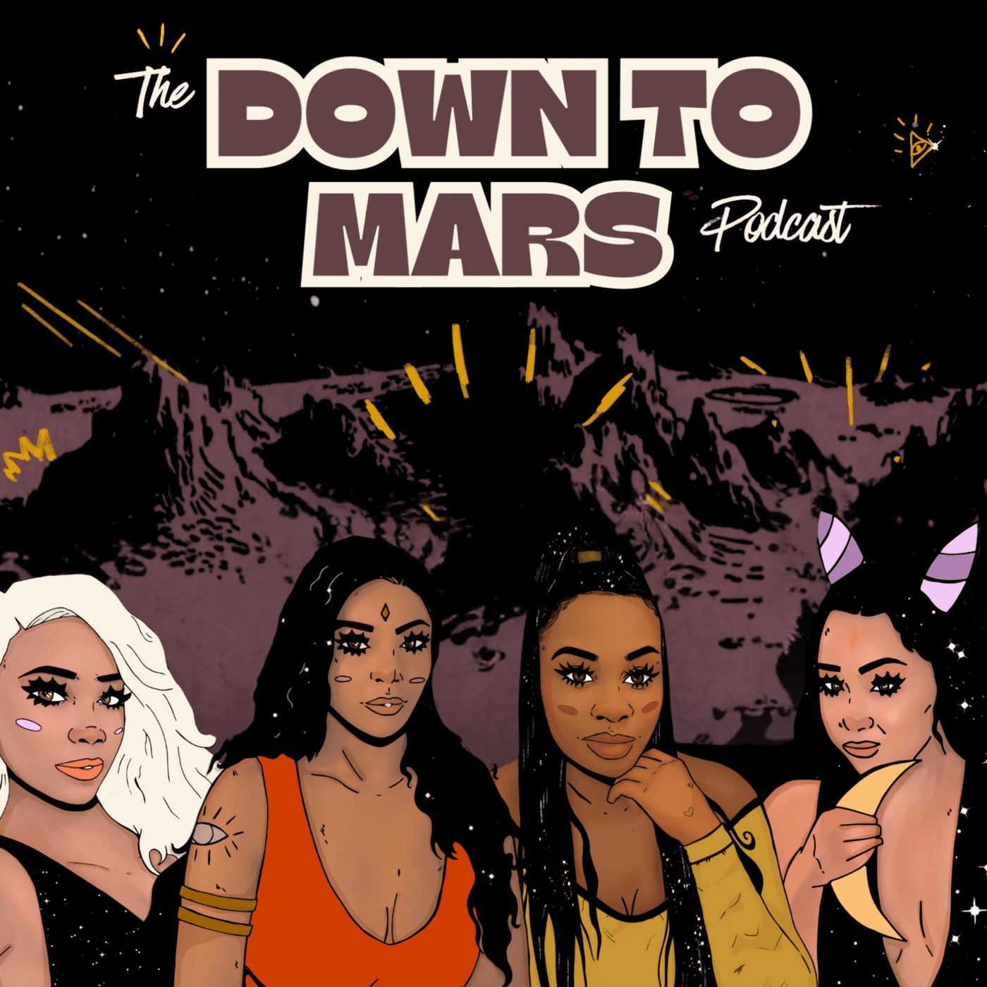 The Down to Mars Podcast cover