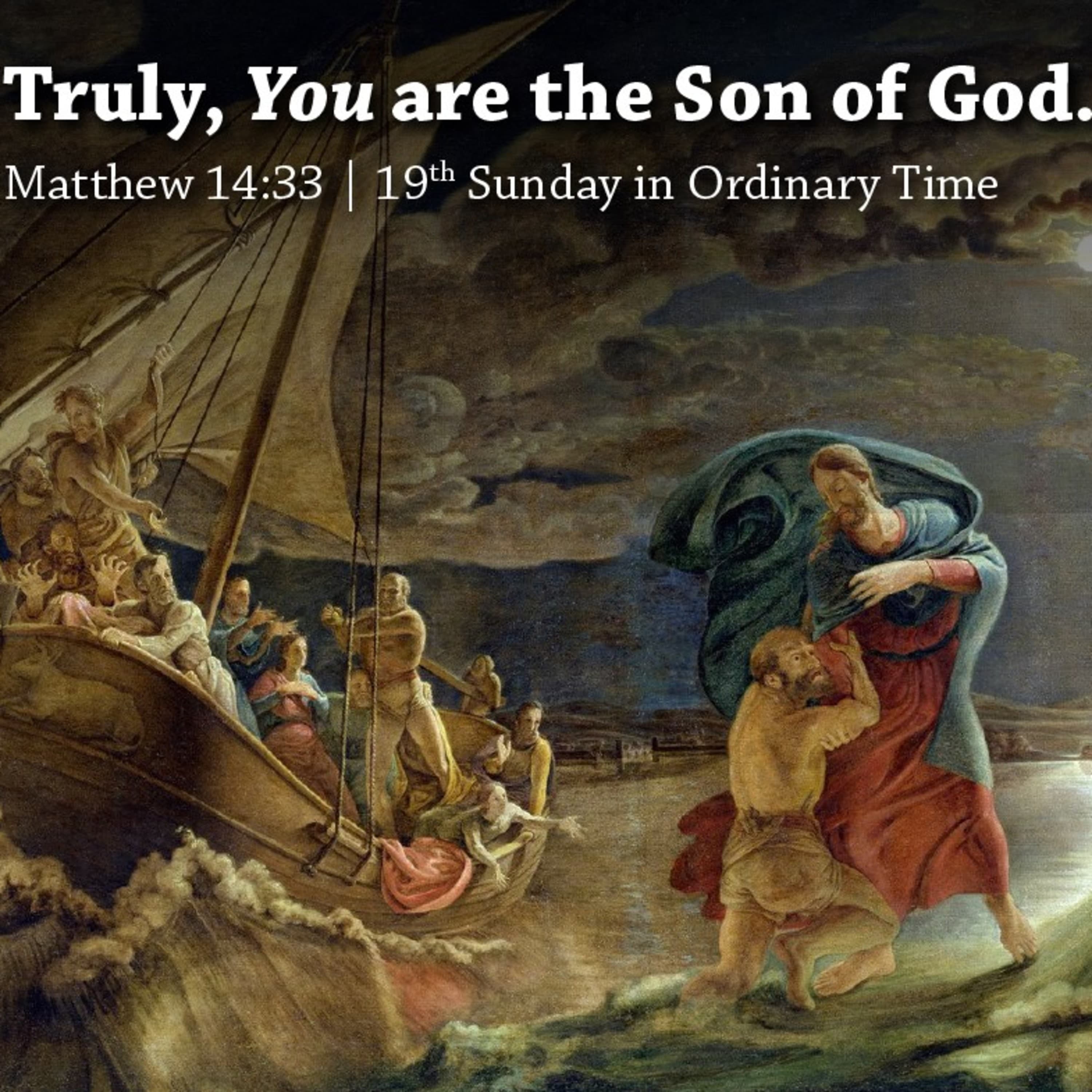 2020 19th Sunday of Ordinary Time - Fr. Bryan Ochs' Weekly Homily cover