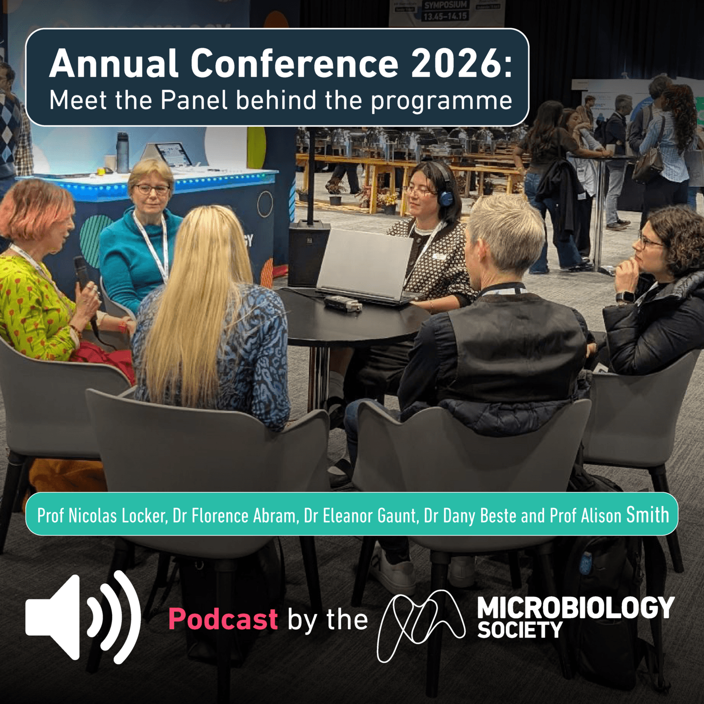 Episode 183: Annual Conference 2026: Meet the Panel behind the programme - Microbe Talk cover