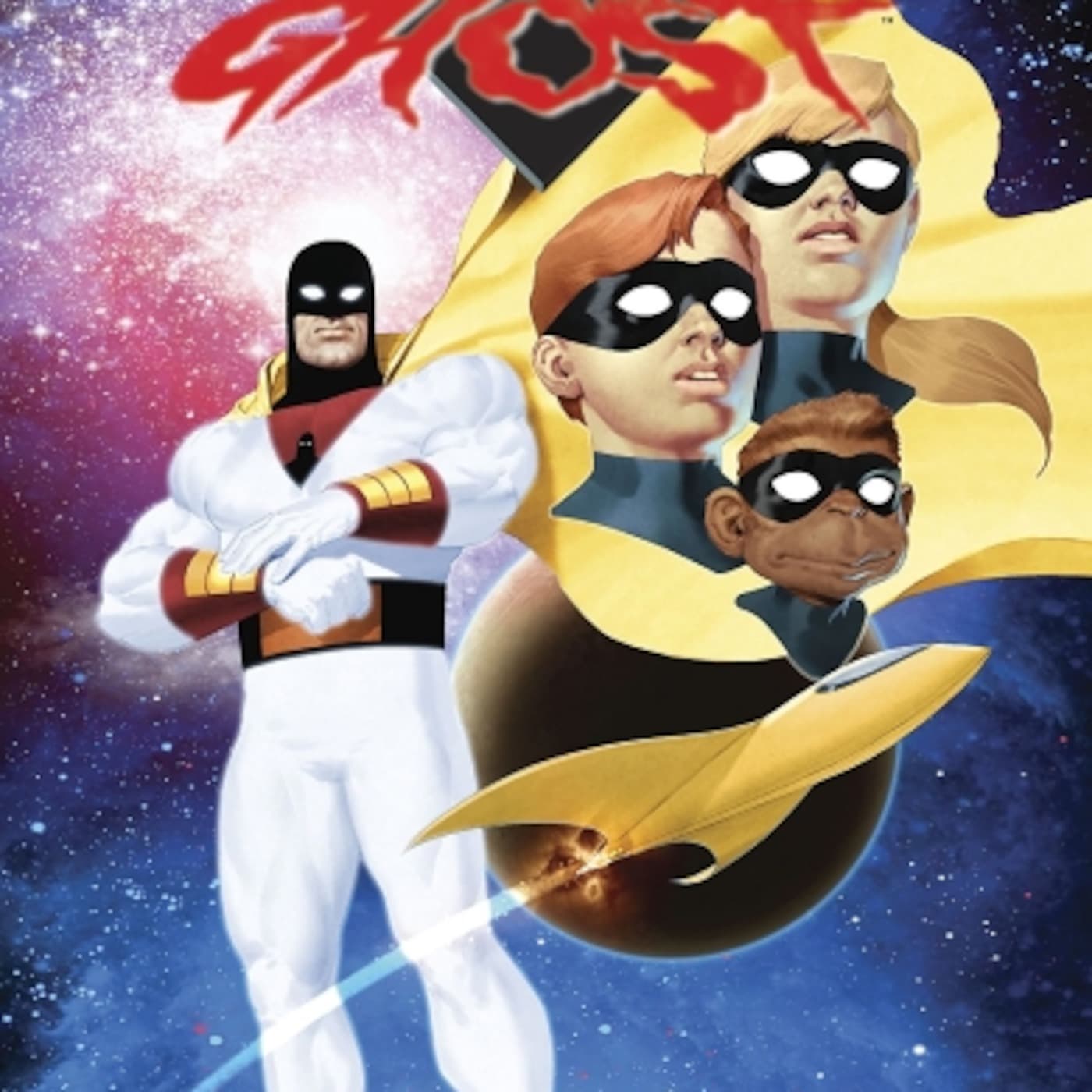 Secret Identity Podcast Issue #791--Space Ghost and Captain America - Secret Identity cover