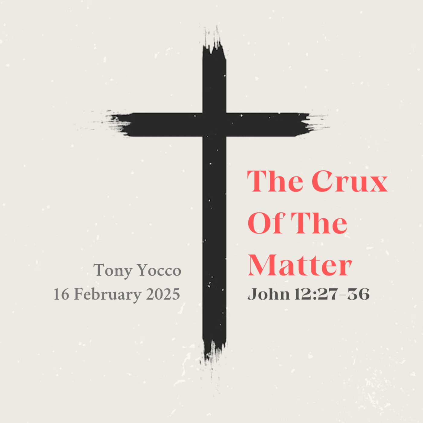 Episode 731: The Crux Of The Matter - Harbor Rock Tabernacle cover