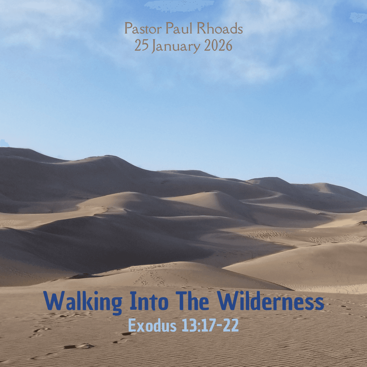 Episode 767: Walking Into The Wilderness - Harbor Rock Tabernacle cover