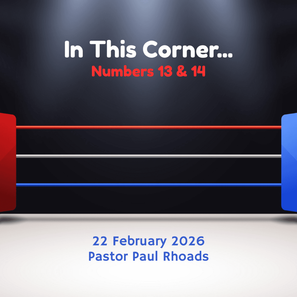 Episode 769: In This Corner... - Harbor Rock Tabernacle cover