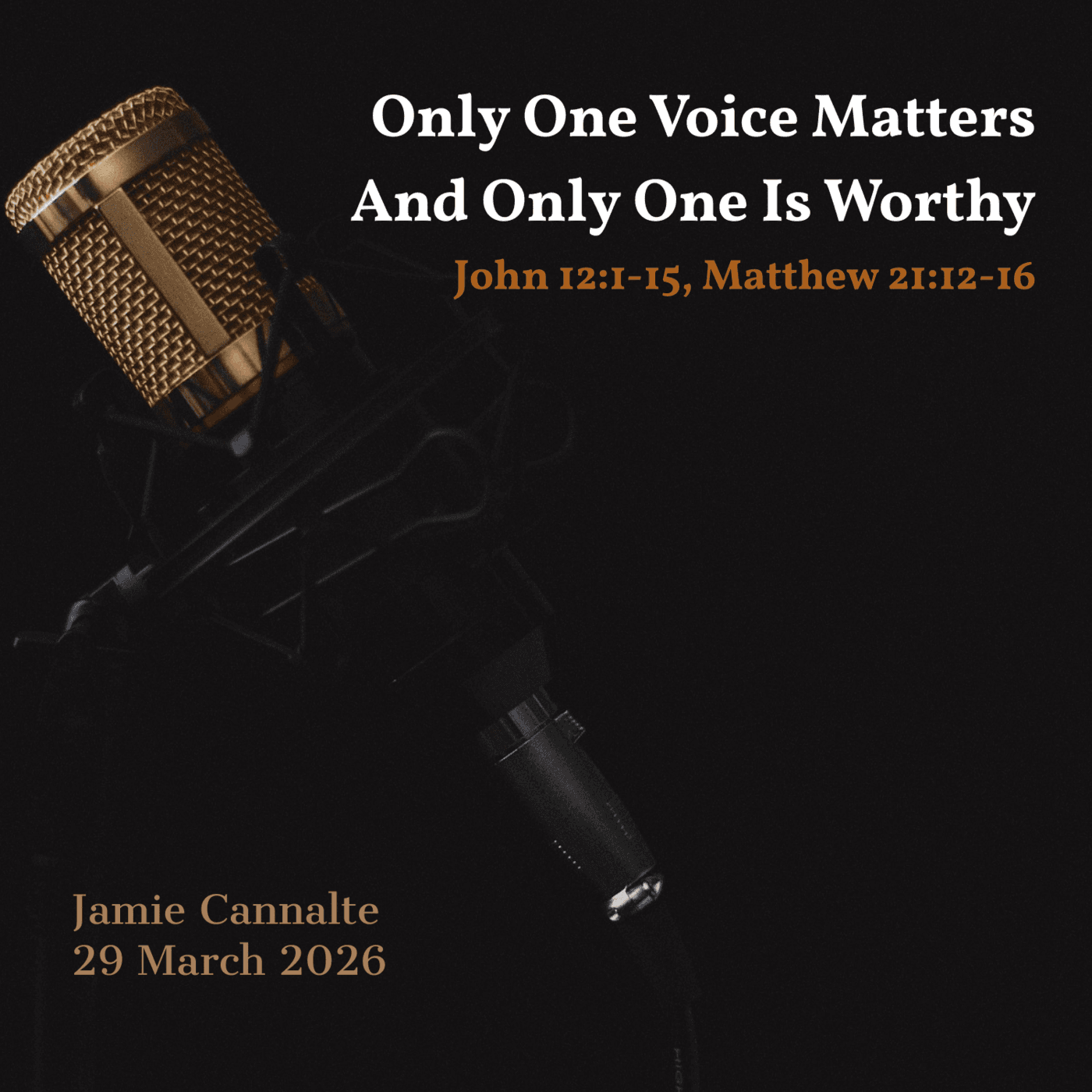 Episode 772: Only One Voice Matters And Only One Is Worthy - Harbor Rock Tabernacle cover