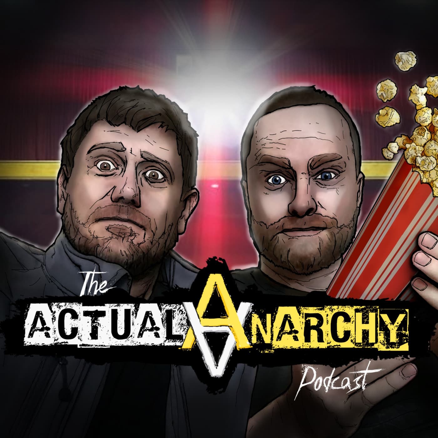 Actual Anarchy Podcast - AnCap Movie Reviews from a Rothbardian Perspective cover
