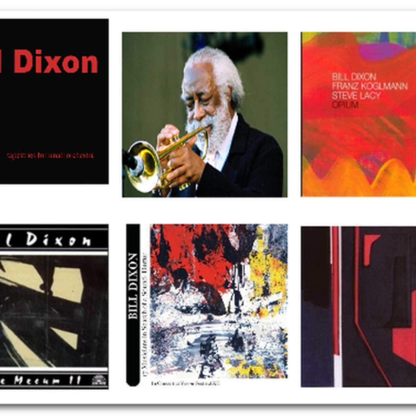 Sound Visions: The World of Bill Dixon - Anderson Taped cover