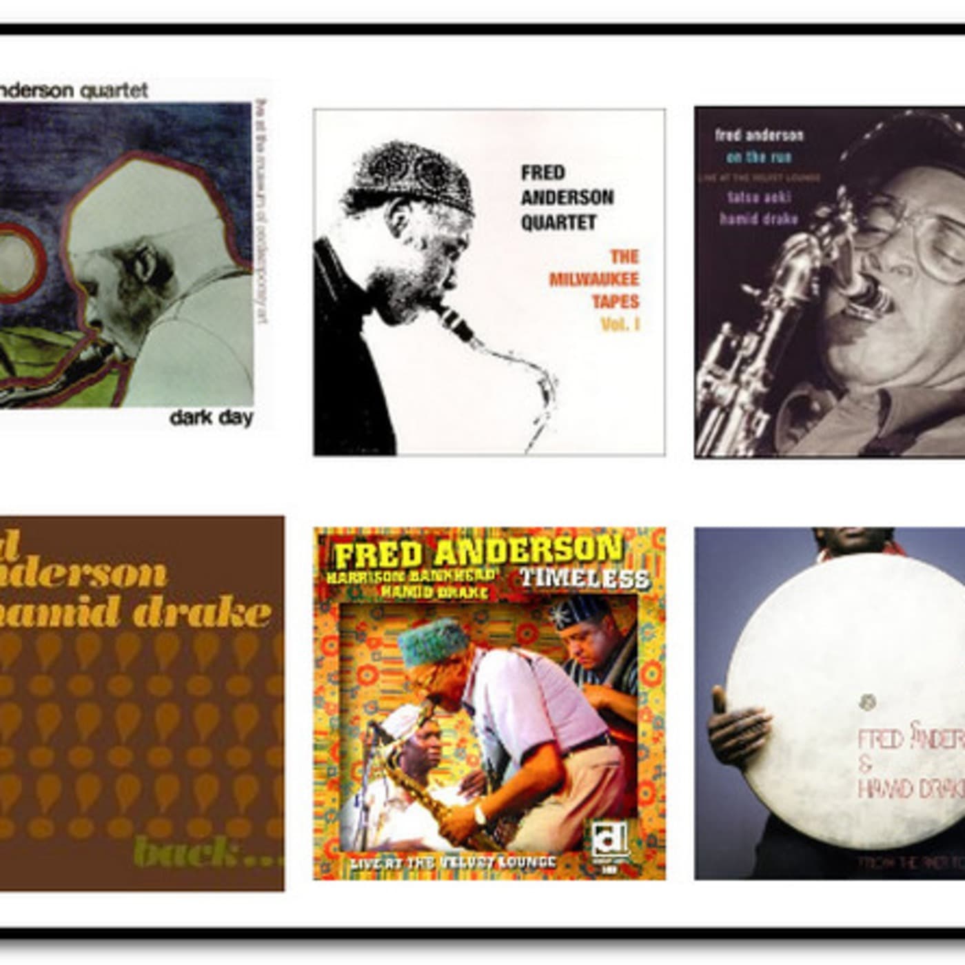 Blues Improviser: Tribute to Fred Anderson - Anderson Taped cover