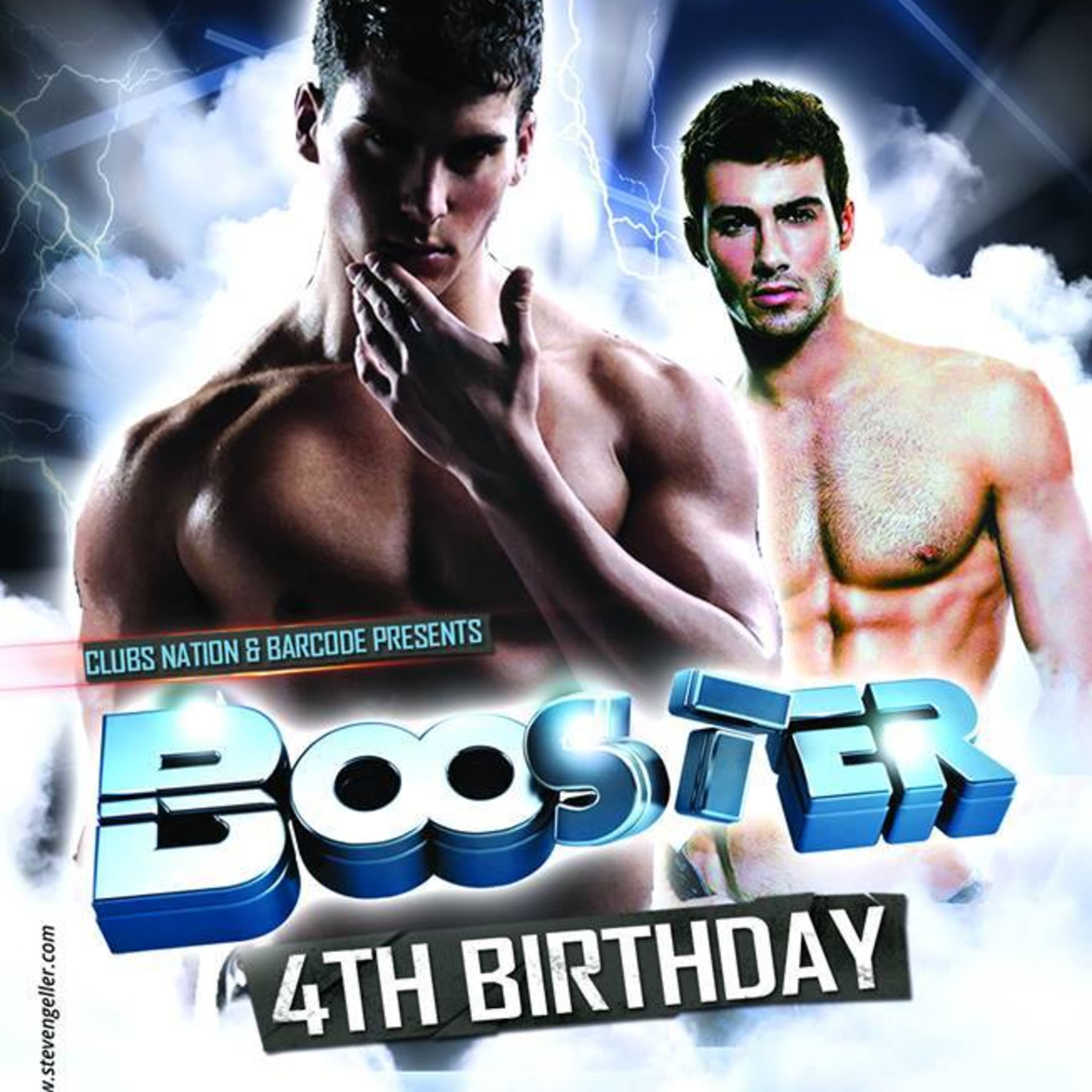 BOOSTER 4th Birthday @ BARCODE - DJ Dean O'Brien cover