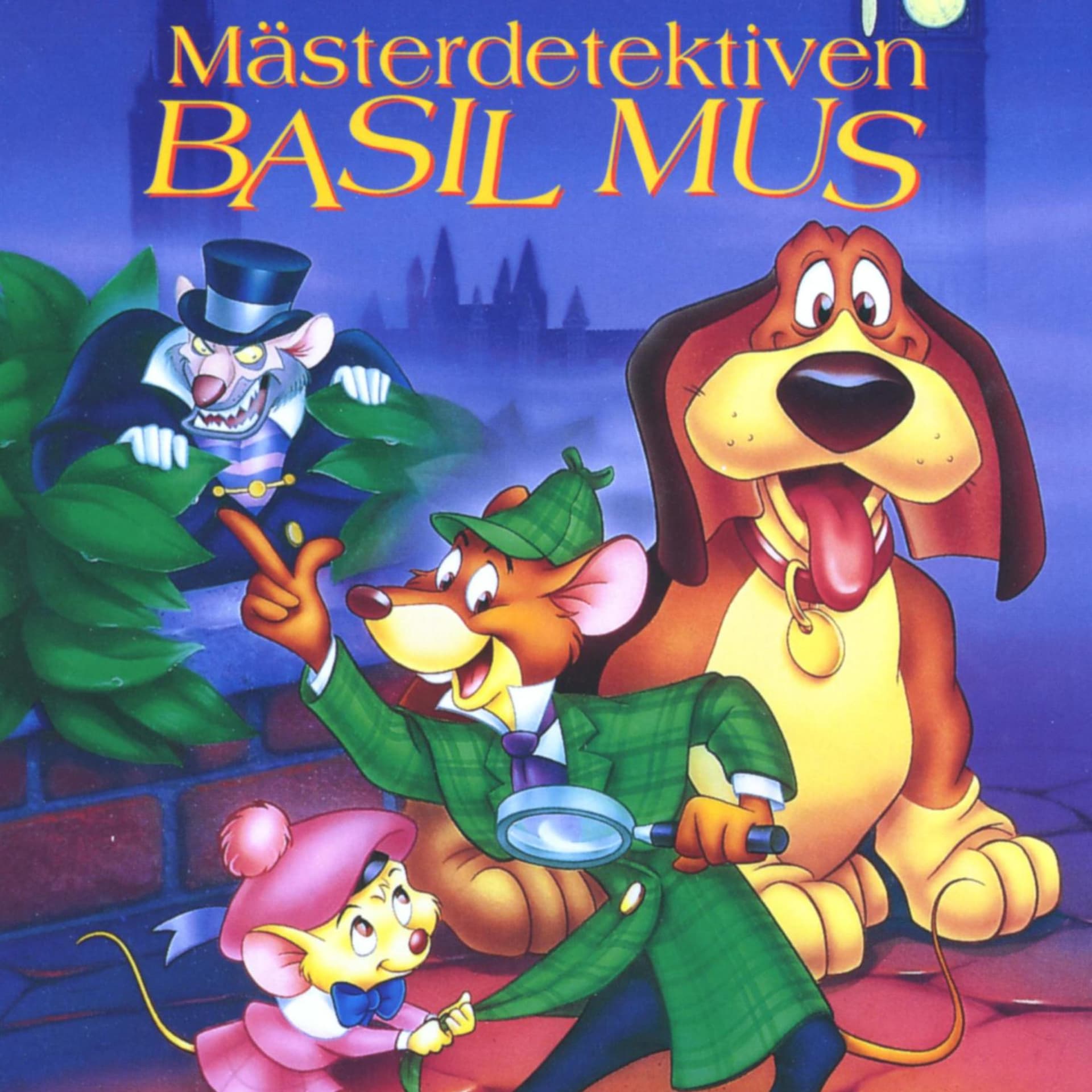 Mästerdetektiven Basil Mus - I Alex Soffa - En Retropodd cover