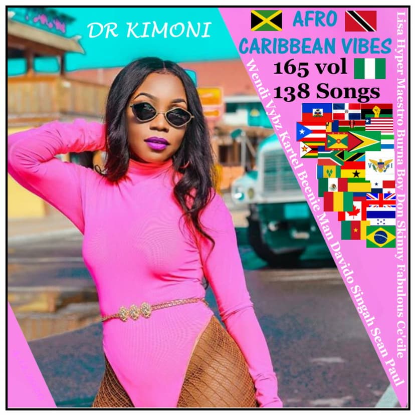 Dr Kimoni  JUST  Afro-Caribbean Vibes  Volume 165  4-12-2020 cover