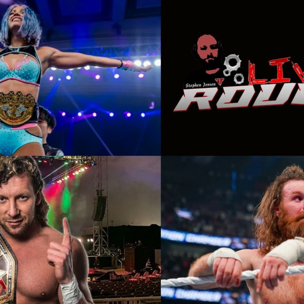 Episode 86: Live Rounds 86 - Sami Zayn loses to Roman Reigns! Mercedes Moné wins IWGP Title! Kenny Omega to WWE? - Fight Talk cover