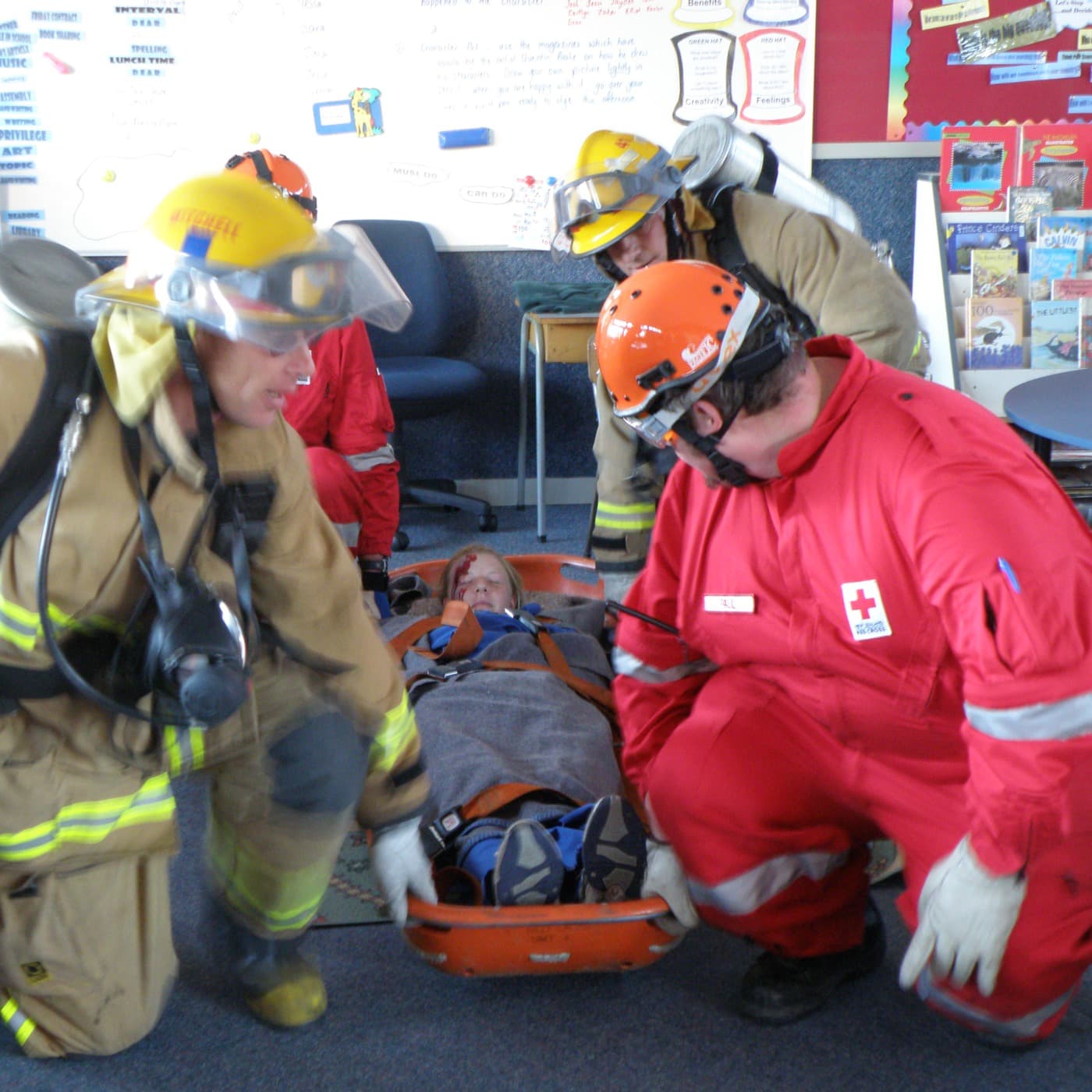 Civil Defence Exercise at Springston School - Springston School cover