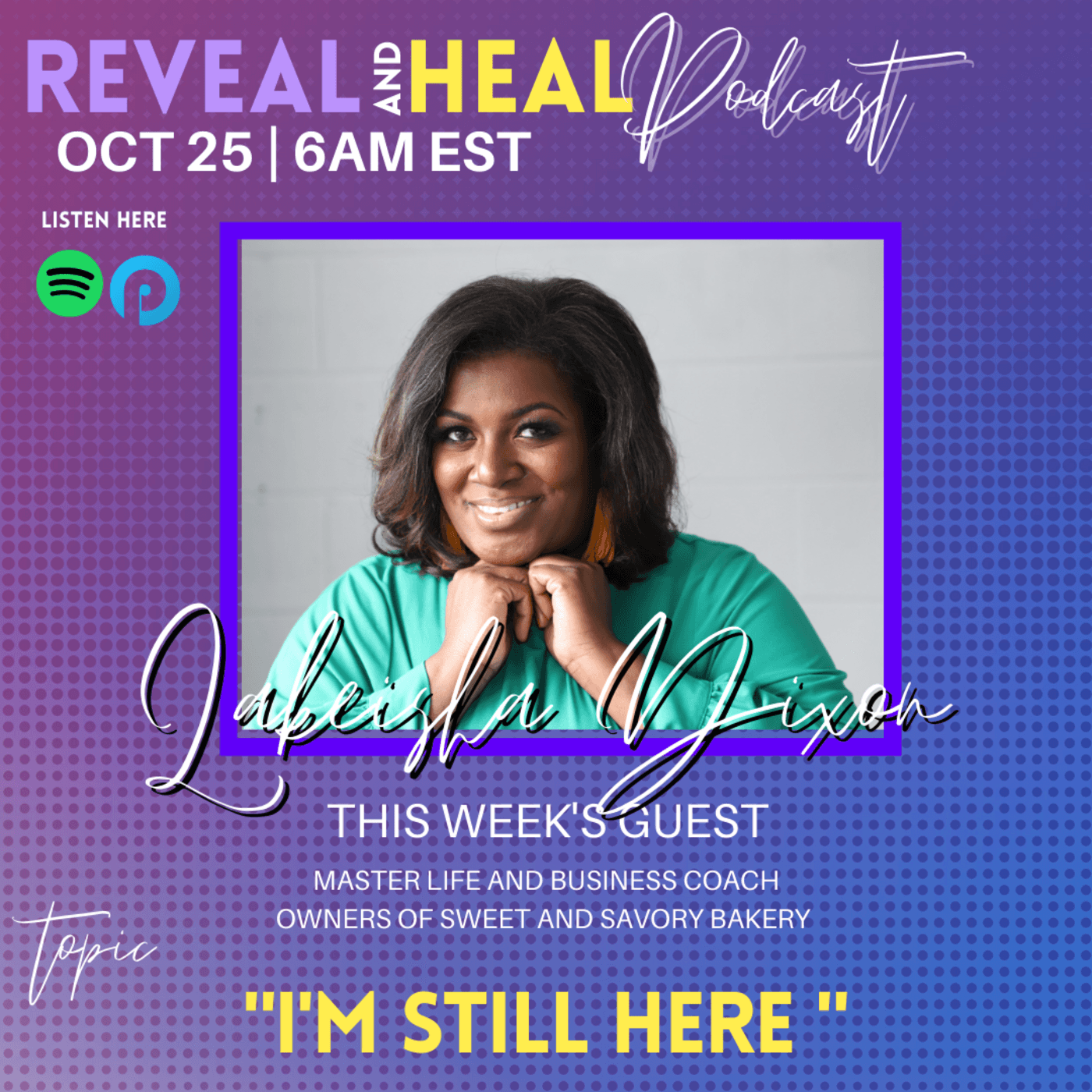 Episode 7: Relationship Lounge Presents Reveal and Heal: I'm Still Here - Relationship Lounge cover