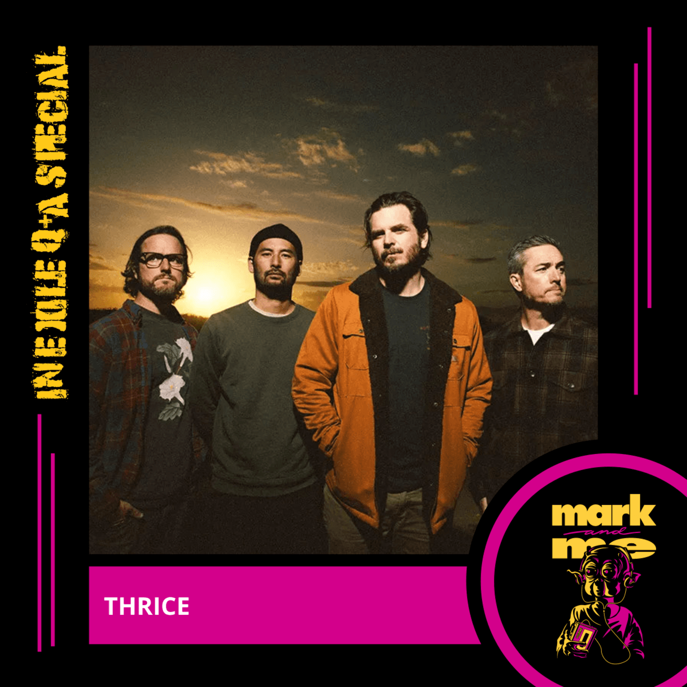 Episode 474: Dustin Kensrue (Thrice) In Exile Q&A Special - Mark and Me Podcast cover