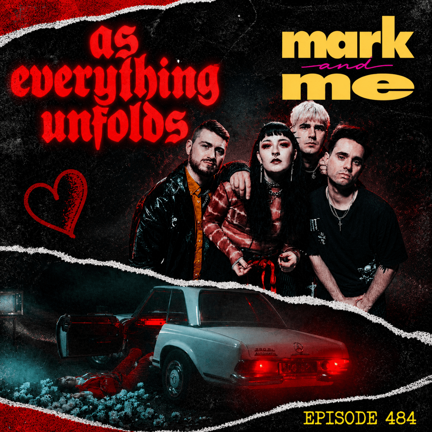 Episode 484: Charlie Rolfe (As Everything Unfolds) - Mark and Me Podcast cover