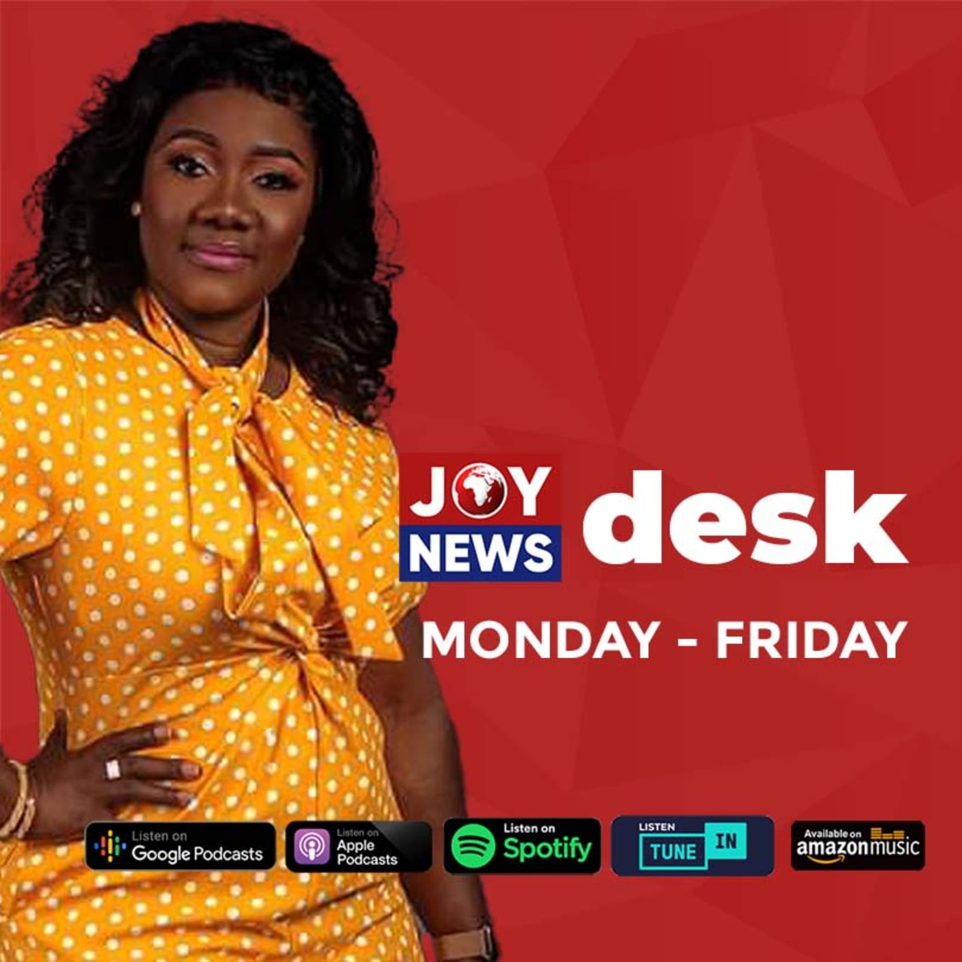JoyNews Desk cover