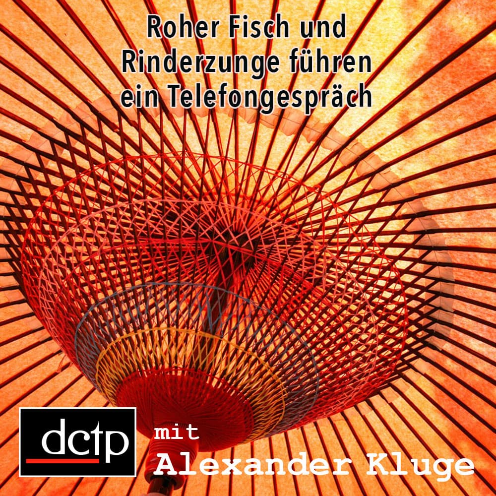 Roher Fisch und Rinderzunge Führen ein Telefongespräch - Japan cover